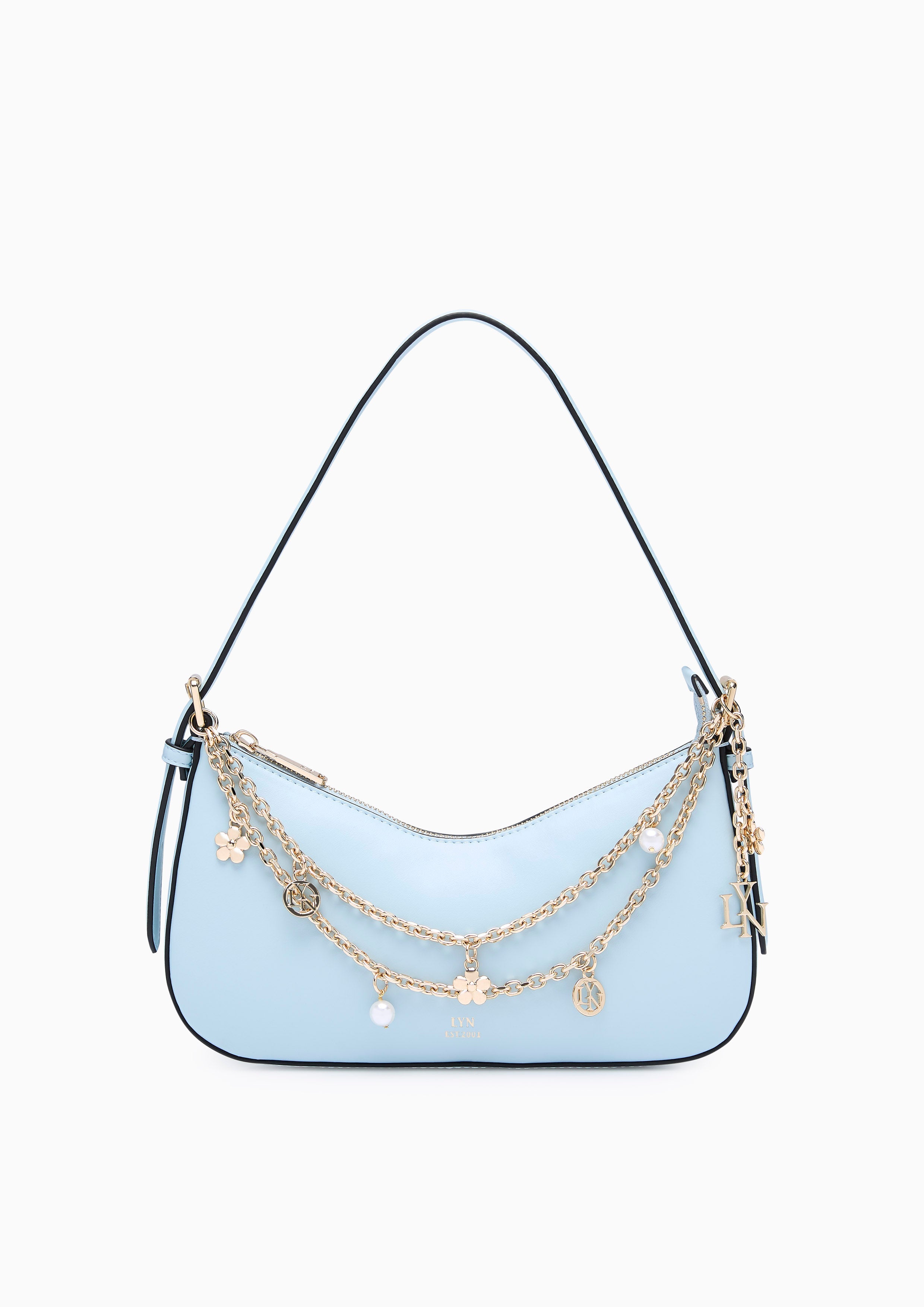 Bailey  S Shoulder Bag - Light Blue
