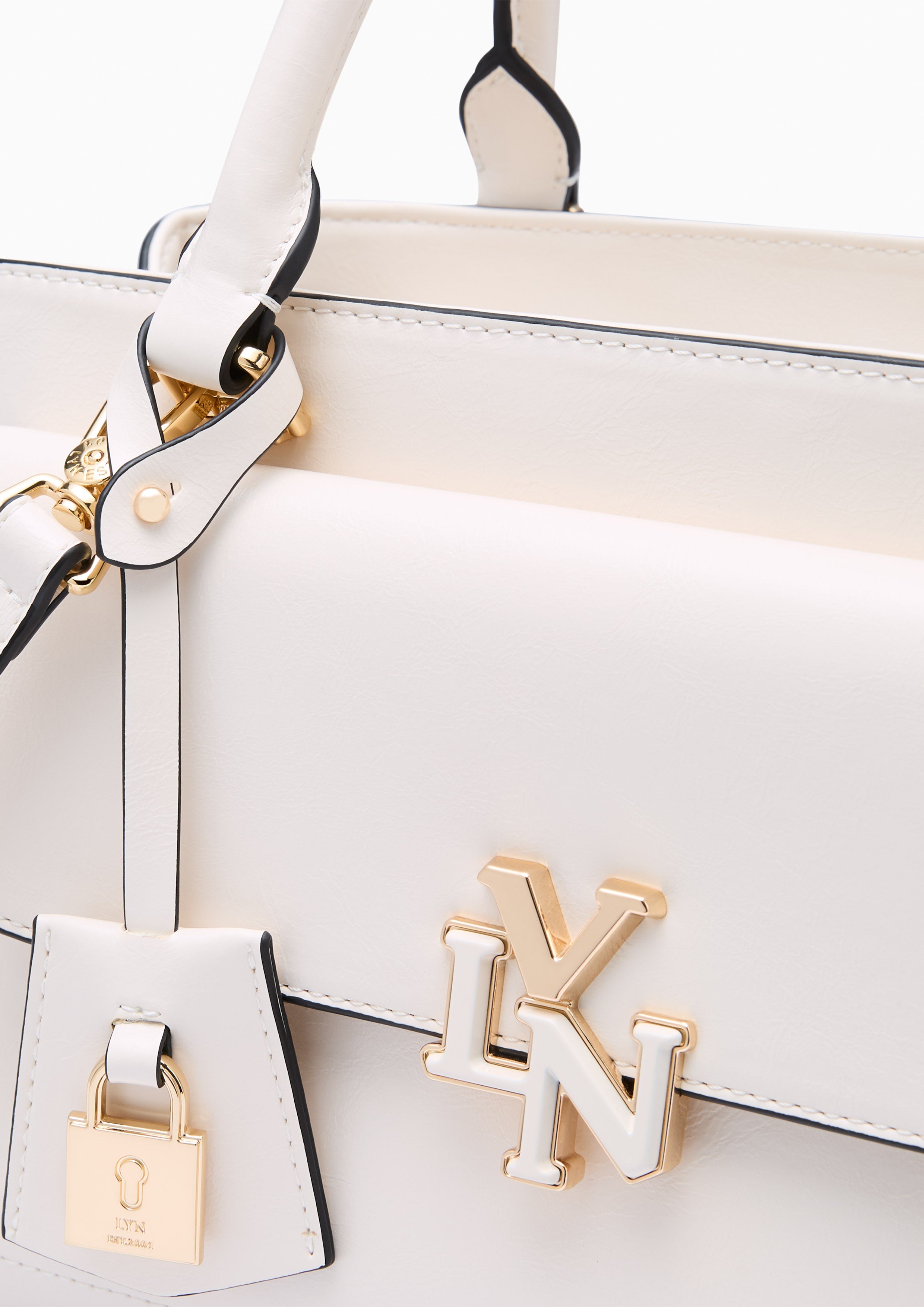 Carlino  M Crossbody Bag - Ivory
