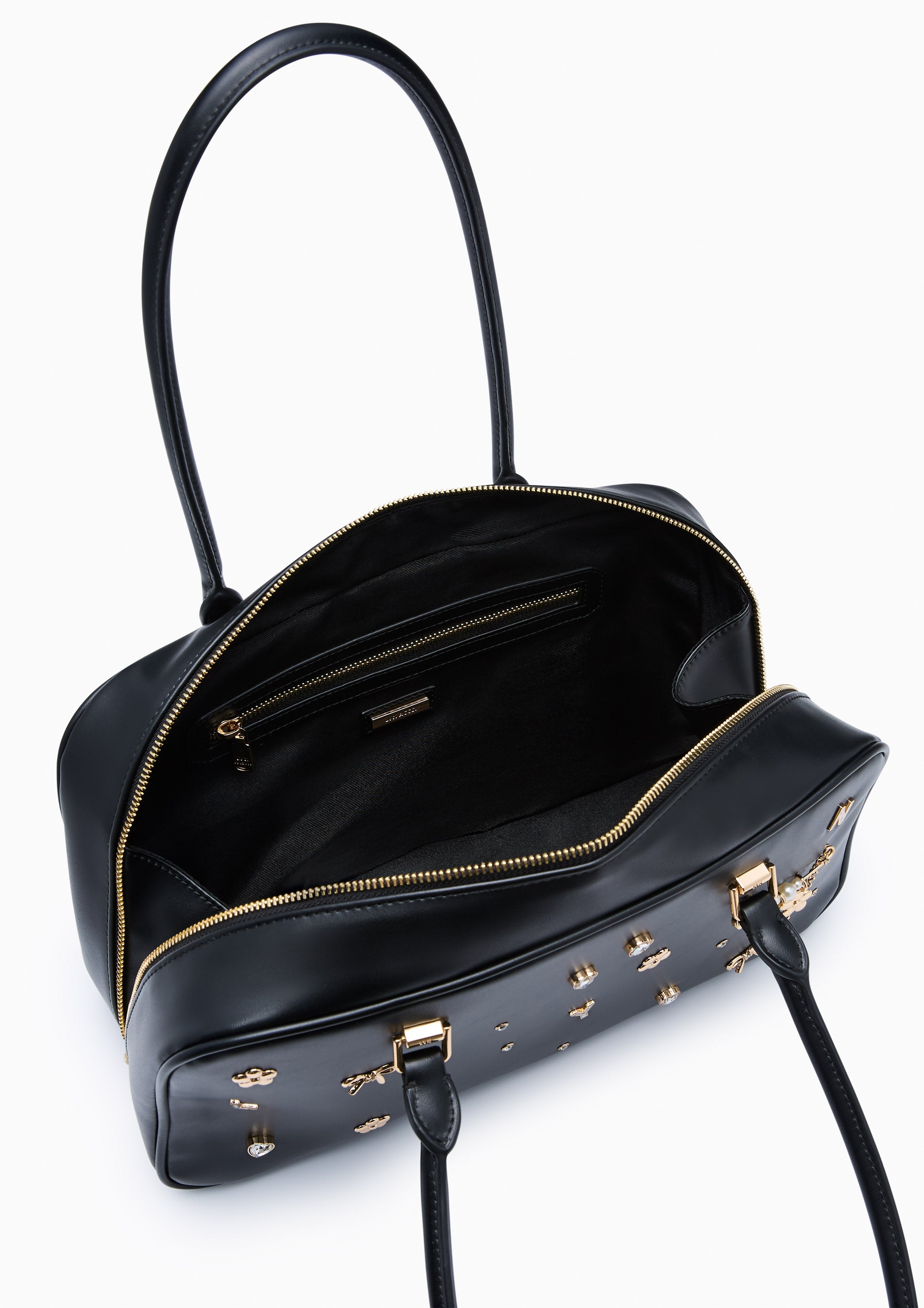 Madelynn  M Shoulder Bag - Black