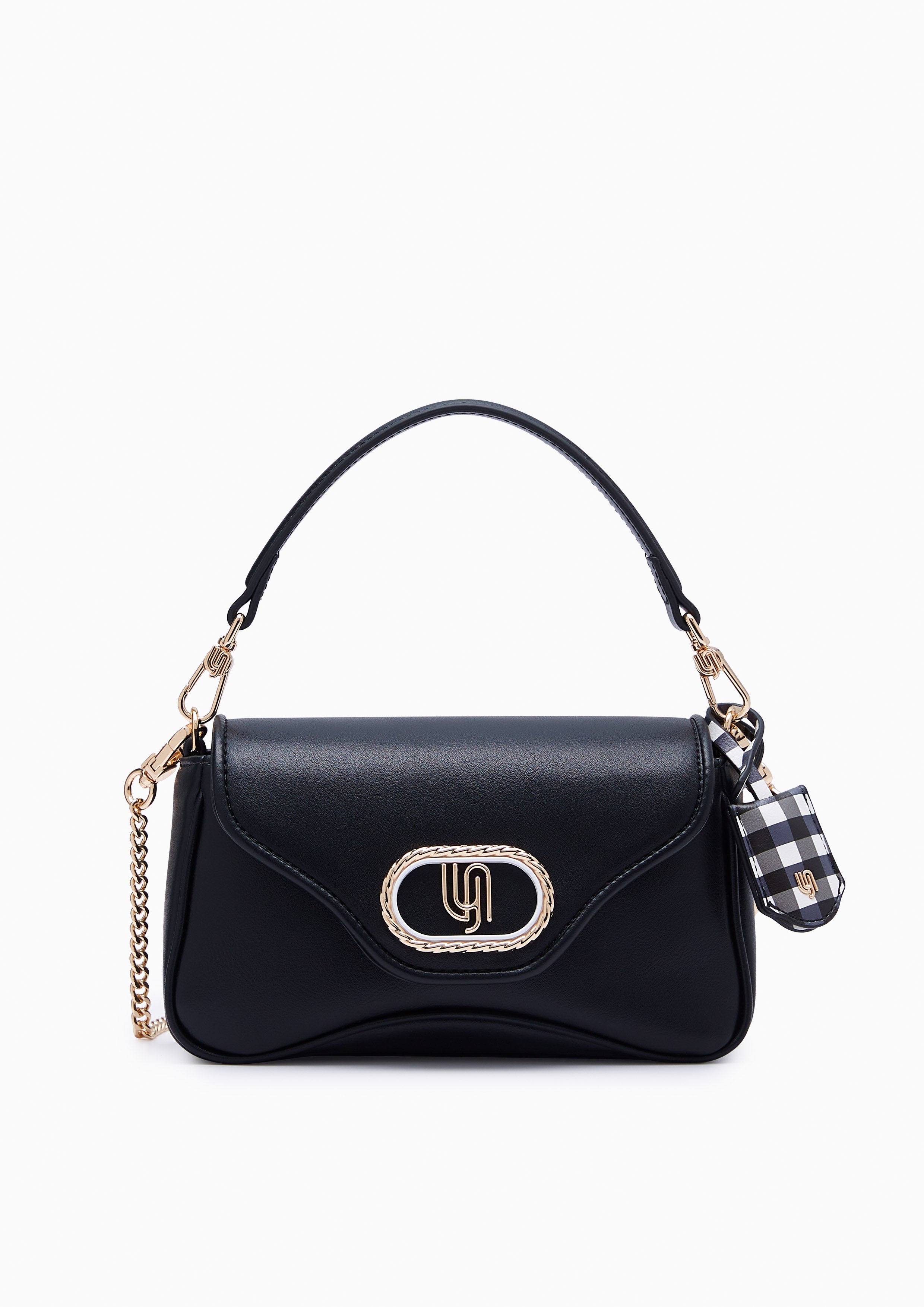 Lisha Infinite Top Handle S Handbag - Black
