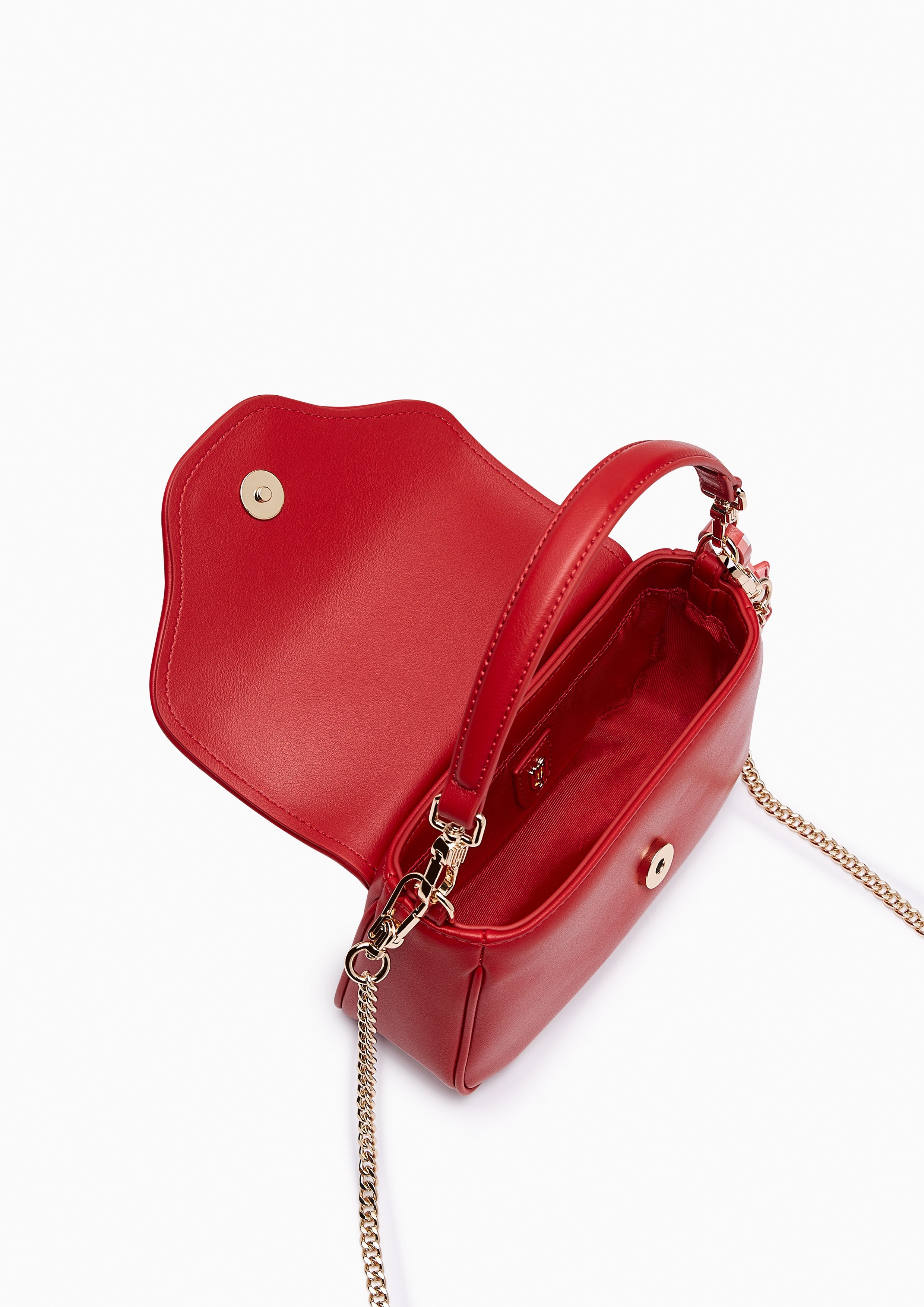 Lisha Infinite Top Handle S Handbag - Red
