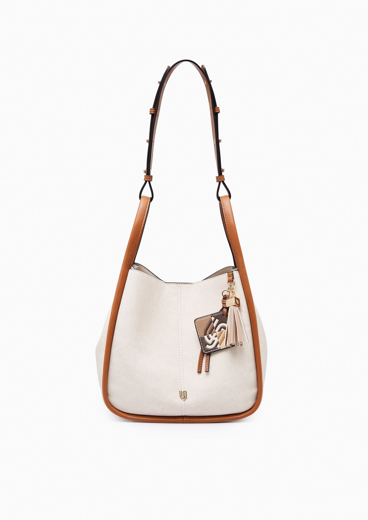 Parker Infinite L Shoulder Bag - Biege Variation 2
