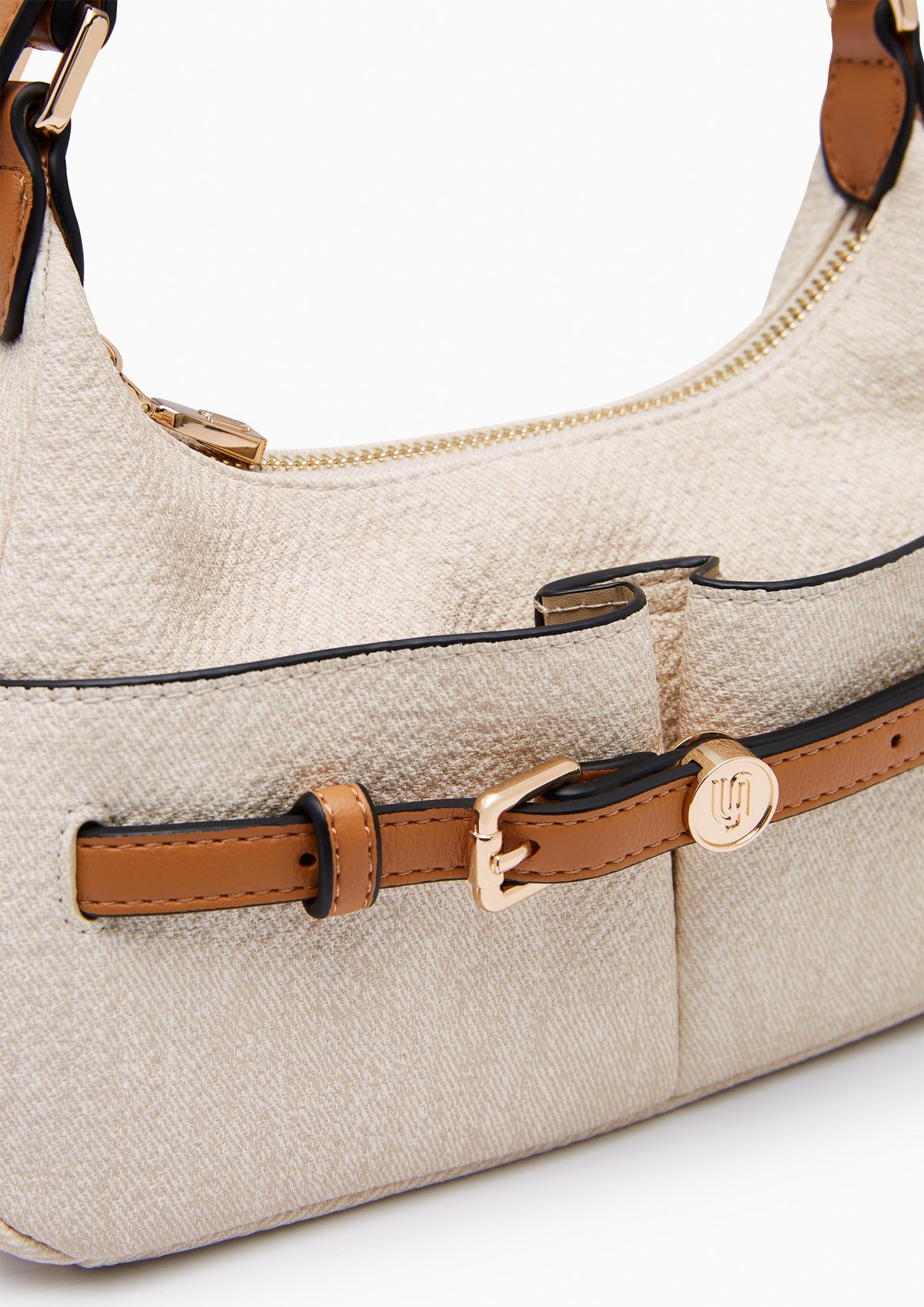 Que Infinite  S Shoulder Bag - Biege Variation 2