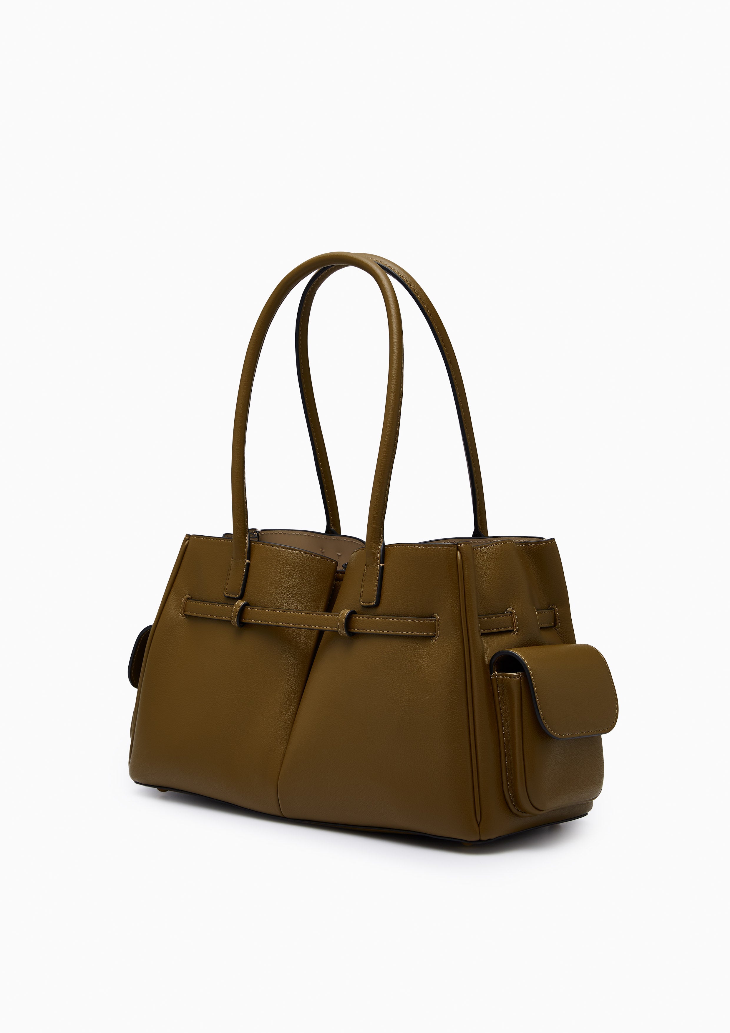 Que Infinite  Xl Tote Bag - Olive