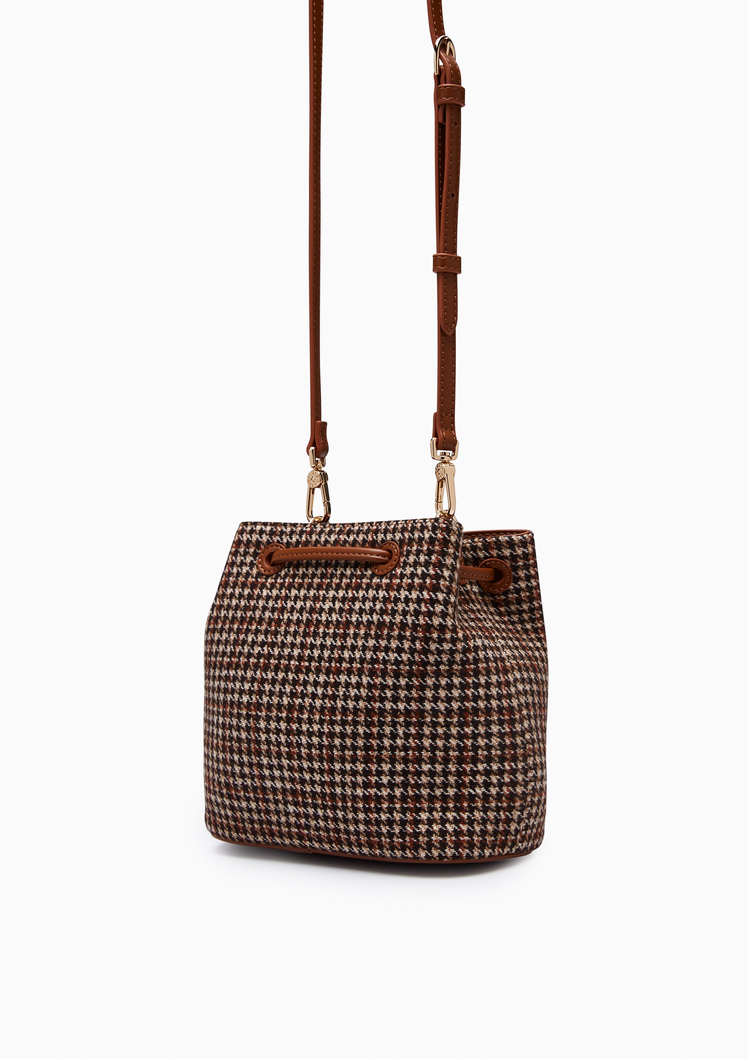 Moodie Mini  Crossbody Bag - Dark Beige