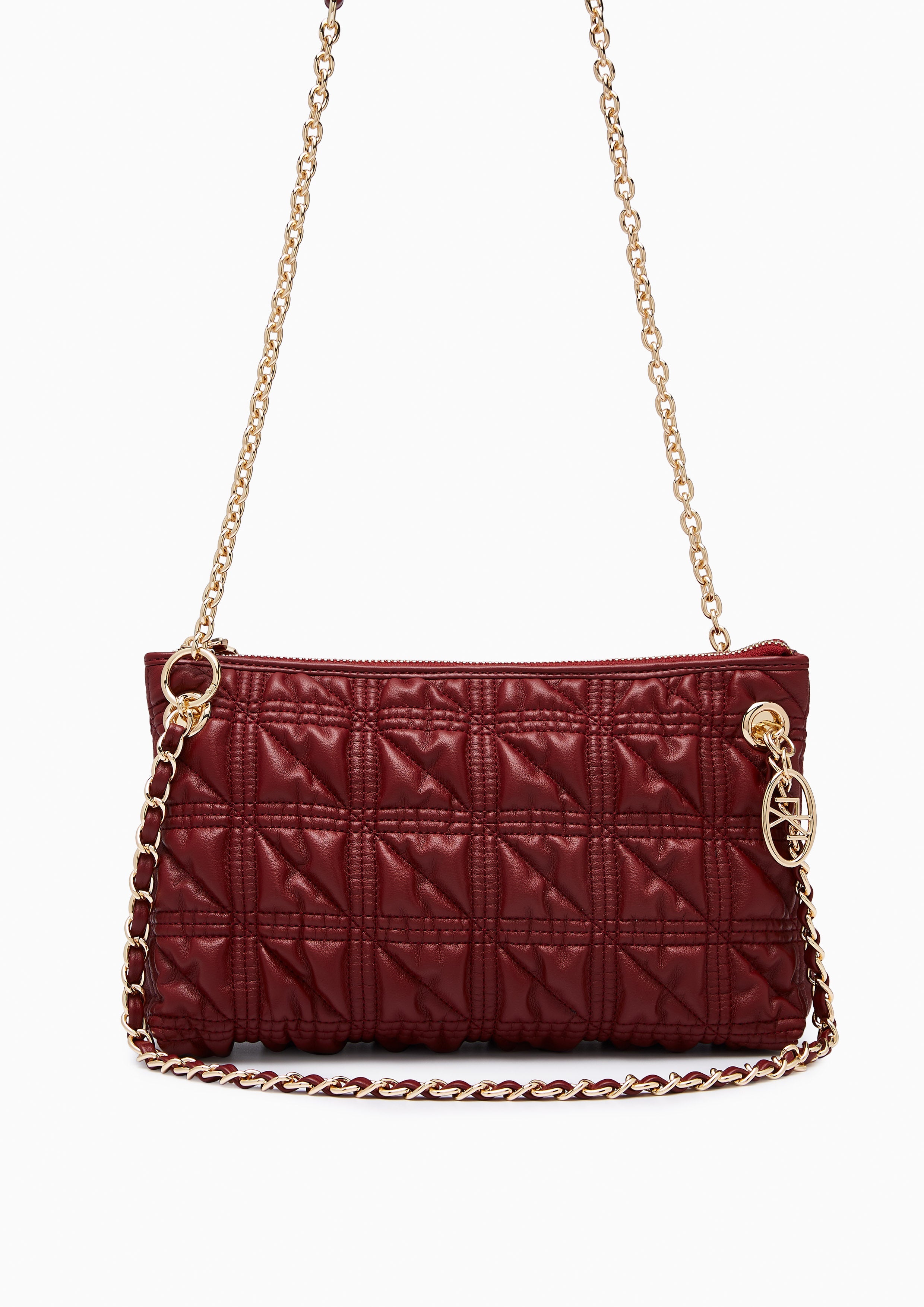 Panini  S Shoulder Bag - Dark Red
