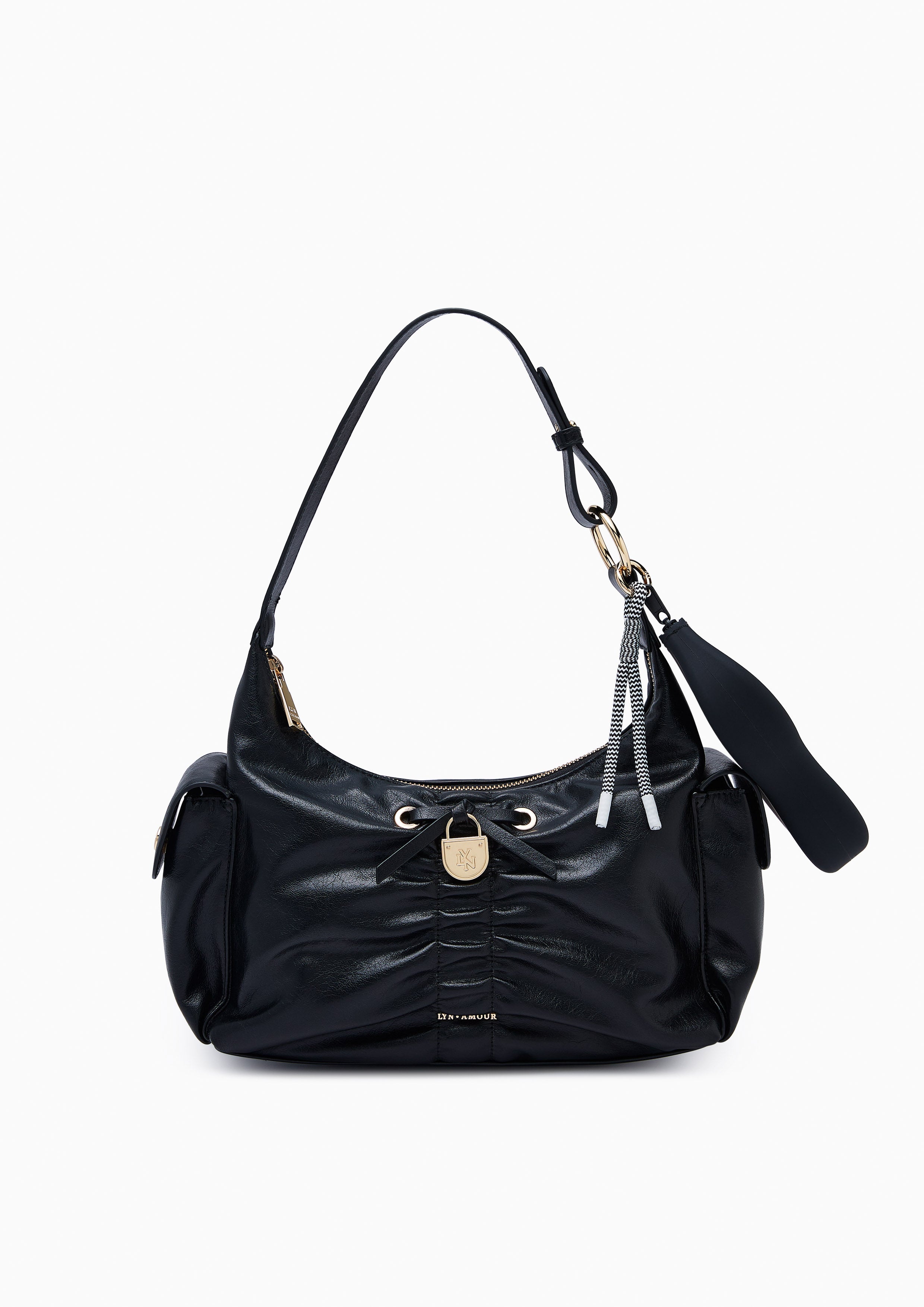 Avalyn M Shoulder Bag - Black