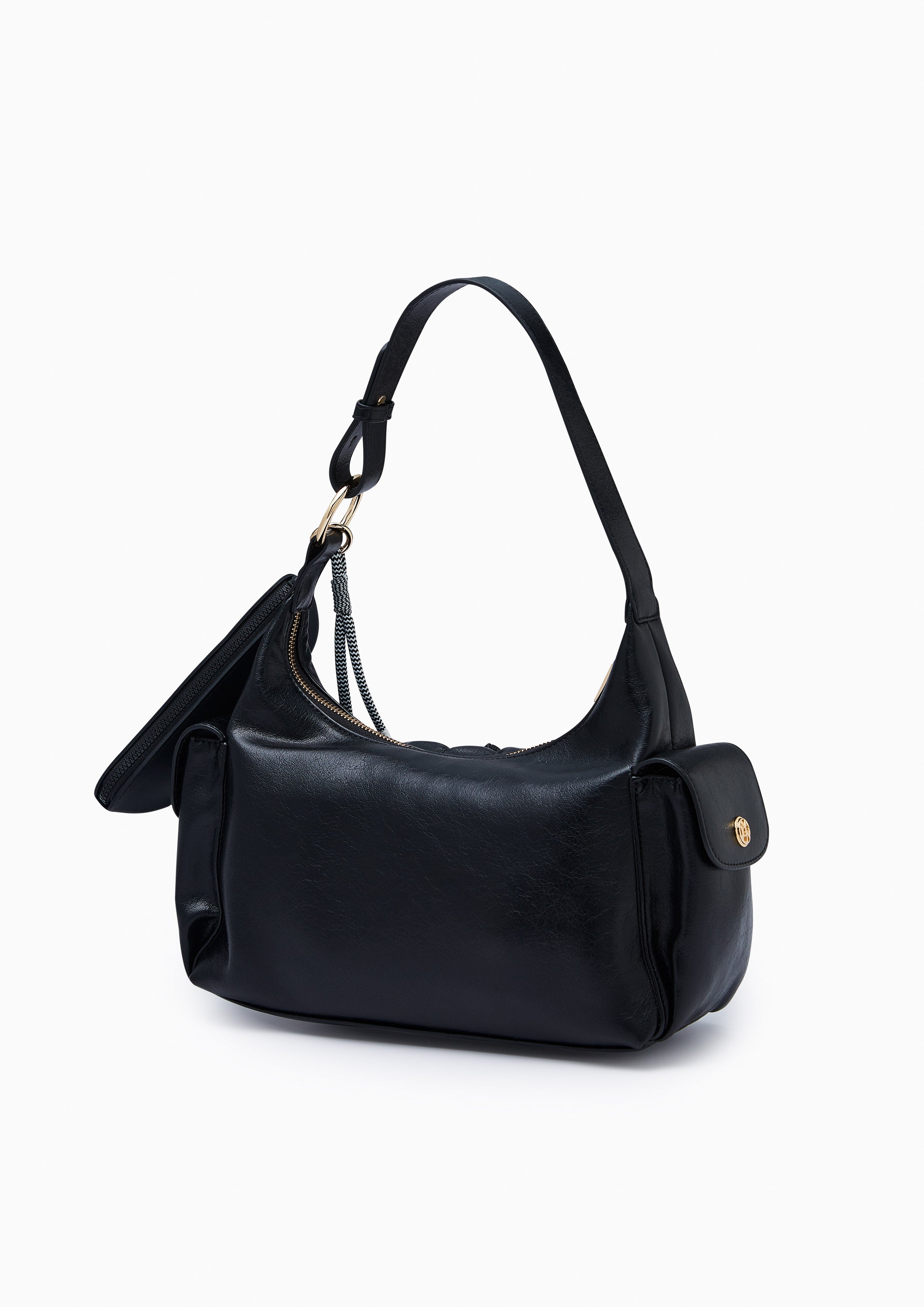 Avalyn M Shoulder Bag - Black
