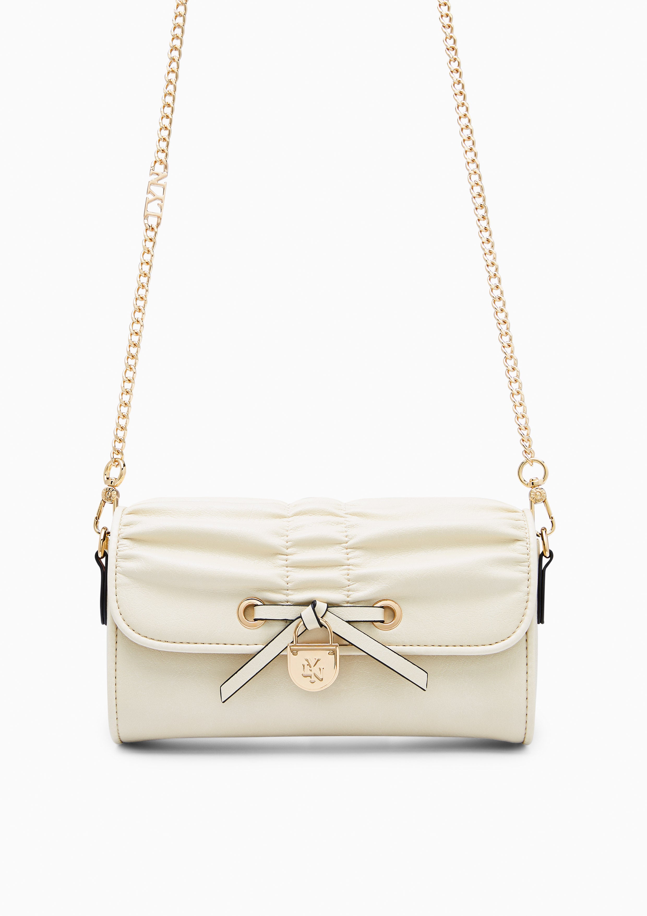 Avalyn Mini Crossbody Bag - Light Beige