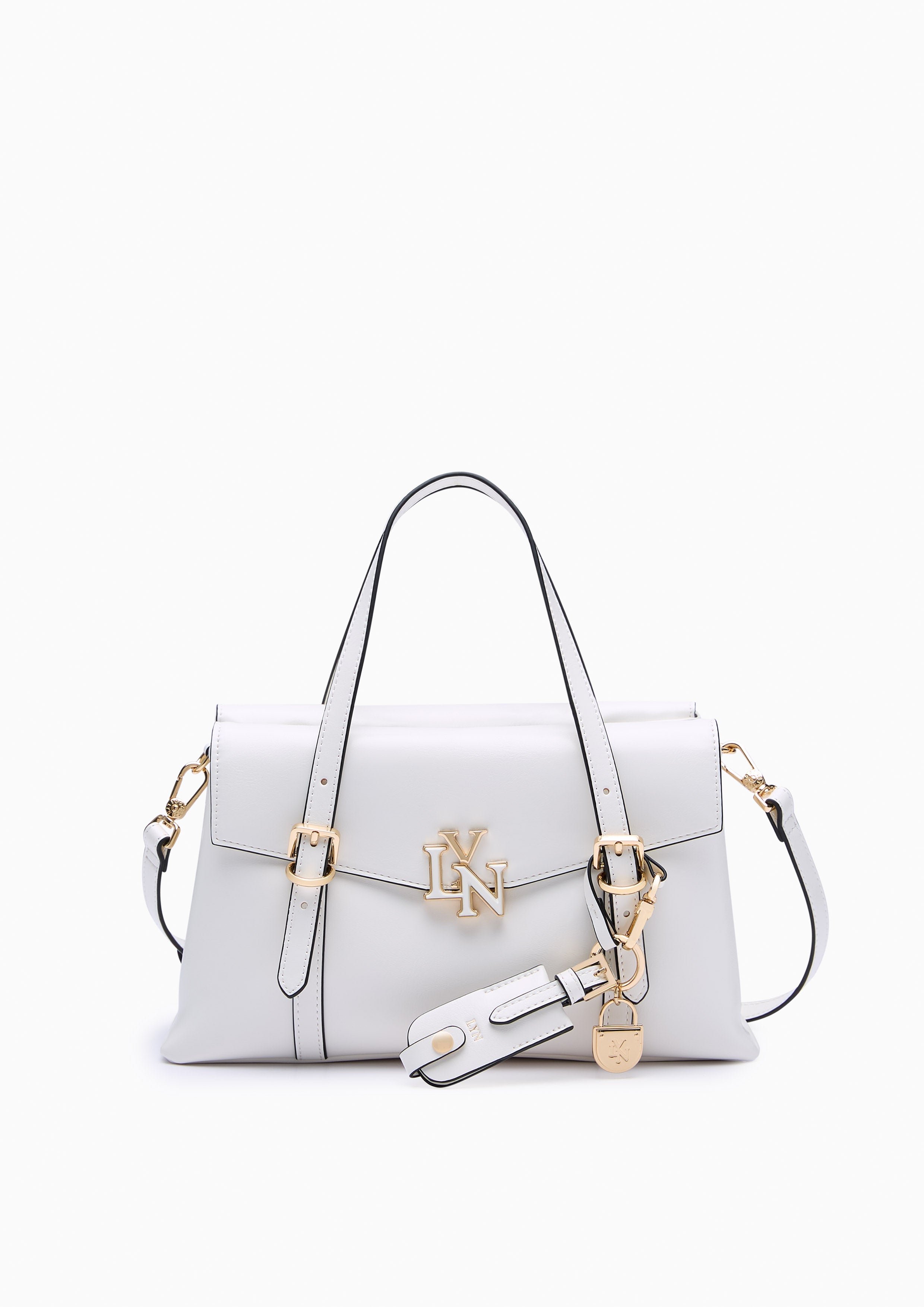 Lenae Top Handle M Handbag - Ivory