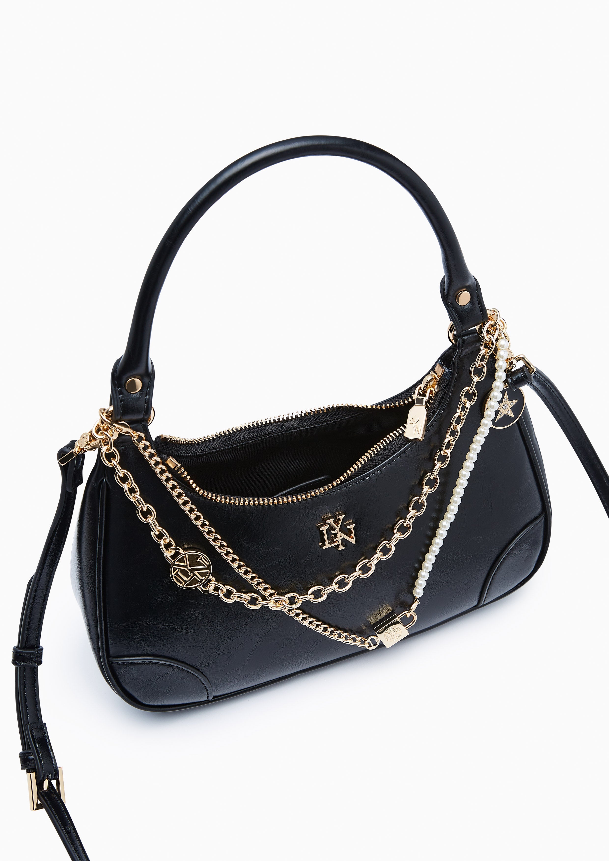 Milly M Shoulder Bag - Black