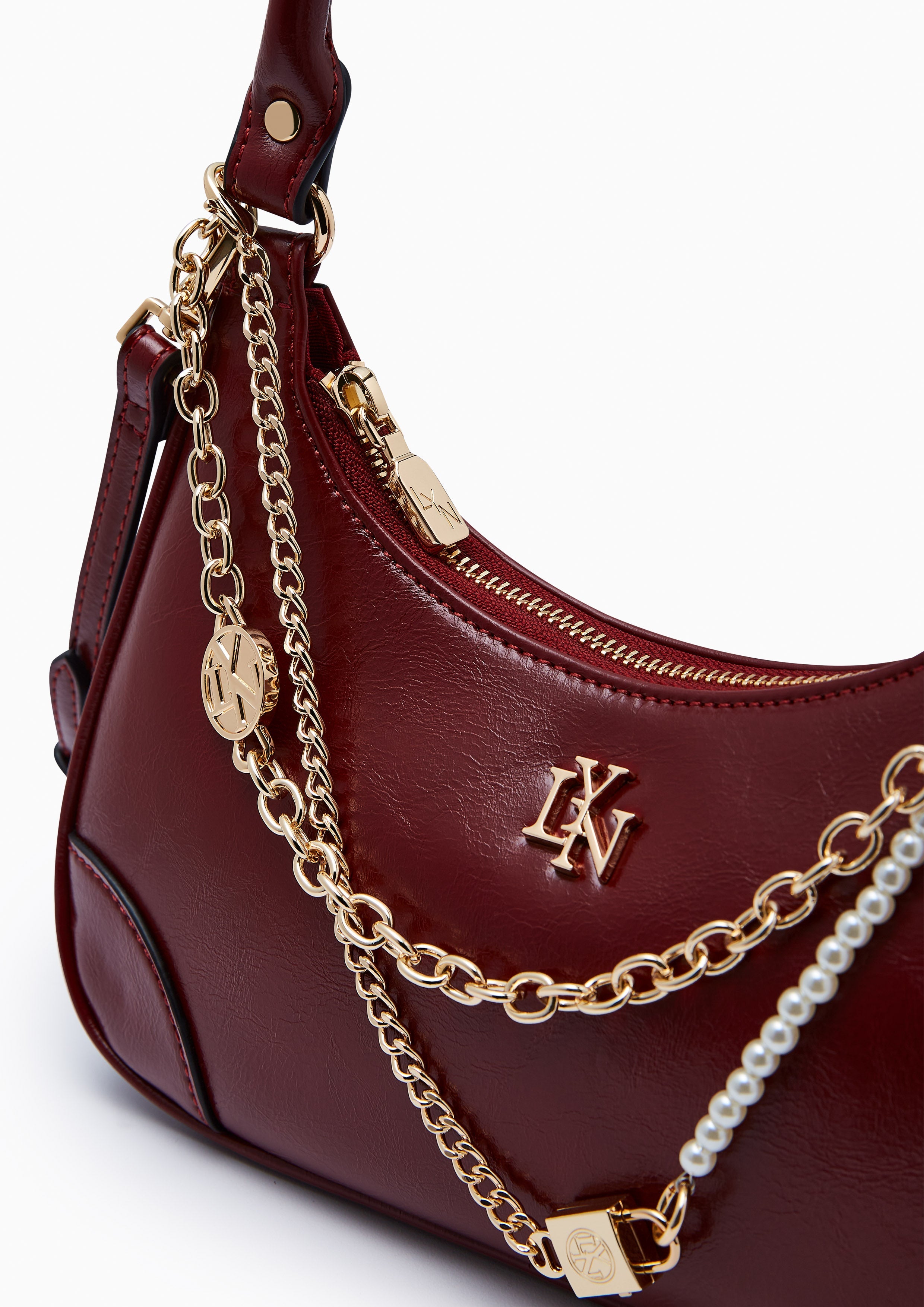 Milly M Shoulder Bag - Red