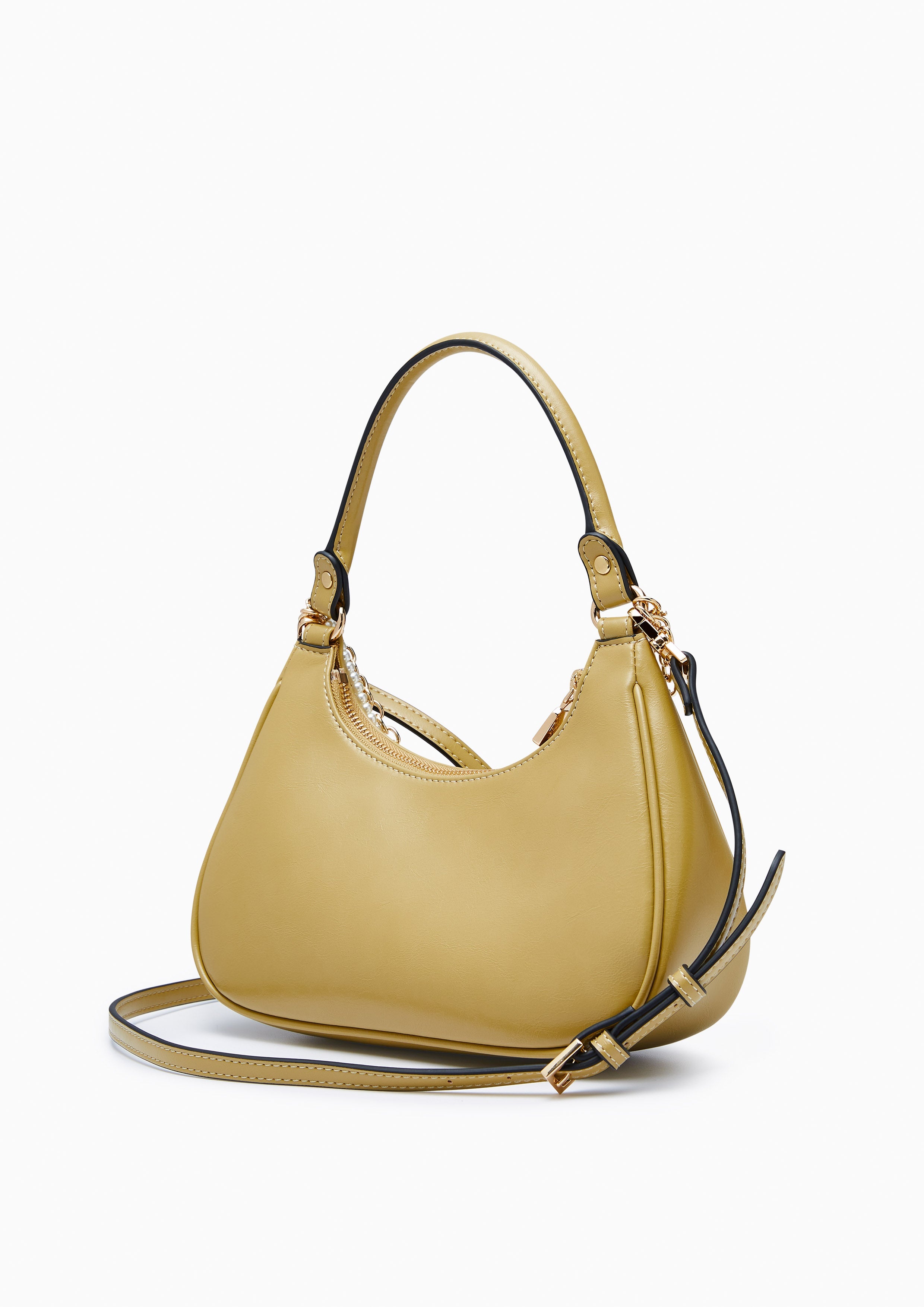 Milly M Shoulder Bag - Dark Yellow