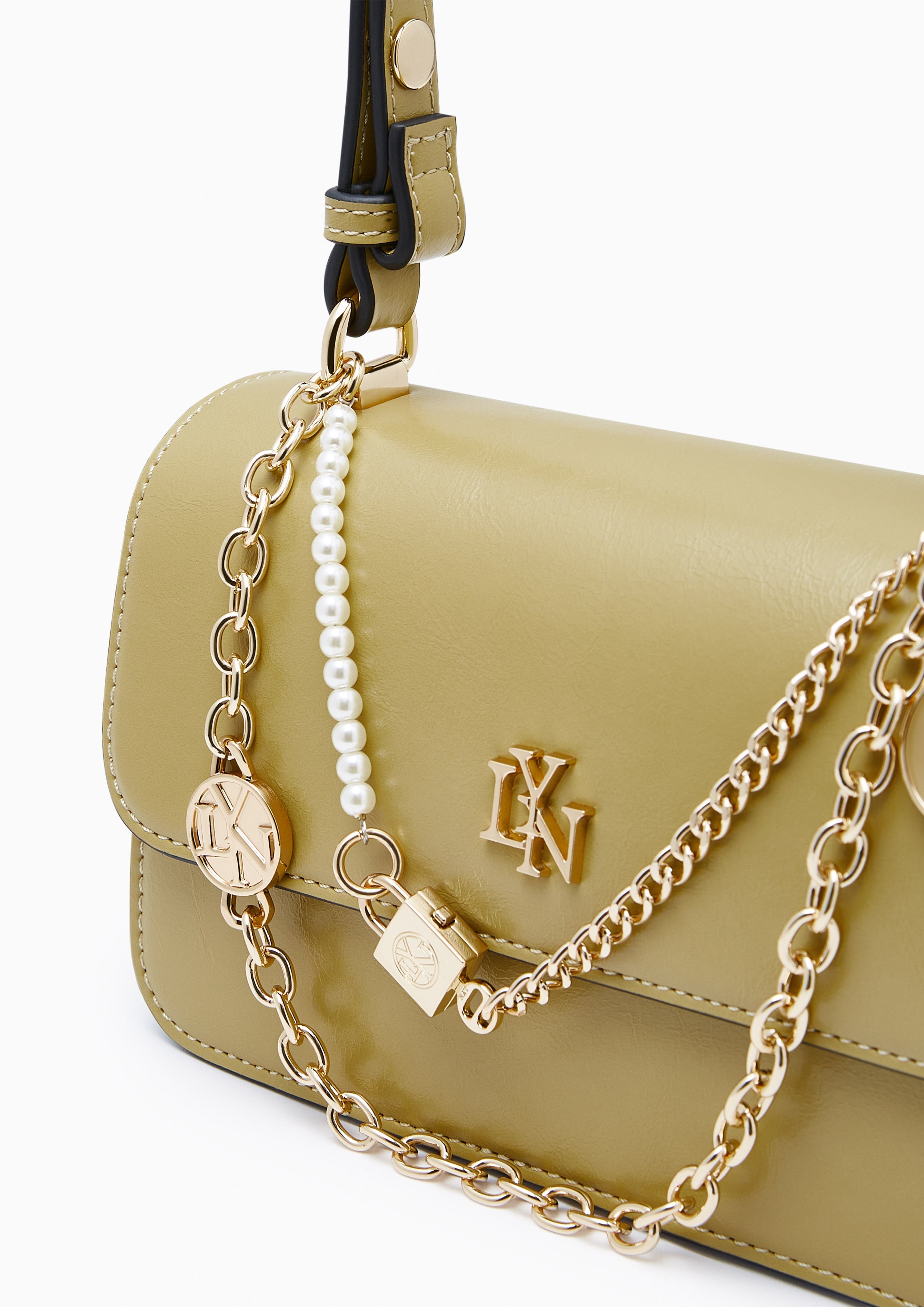 Milly S Crossbody Bag - Dark Yellow