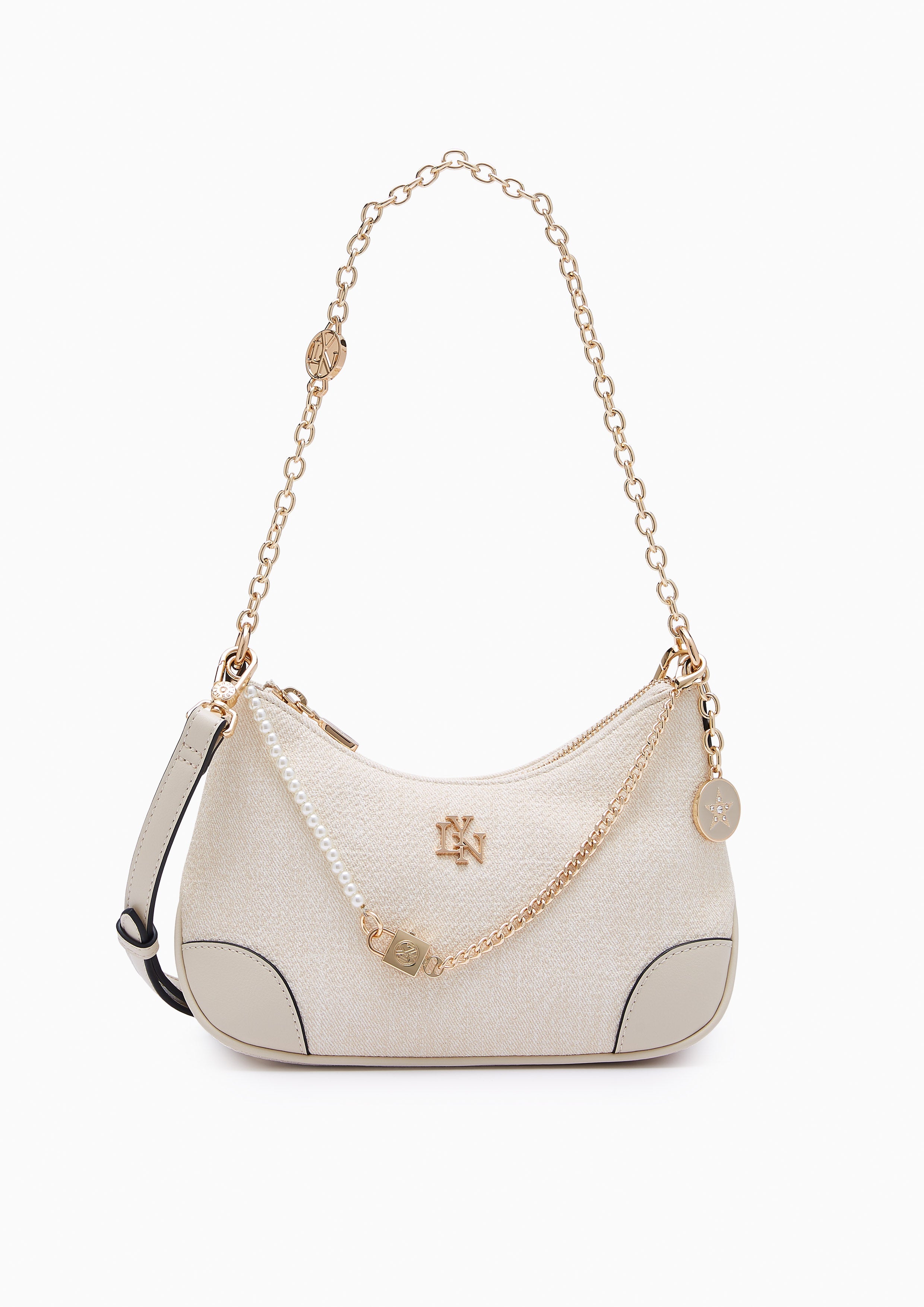 Milly Xs Shoulder Bag - Light Beige