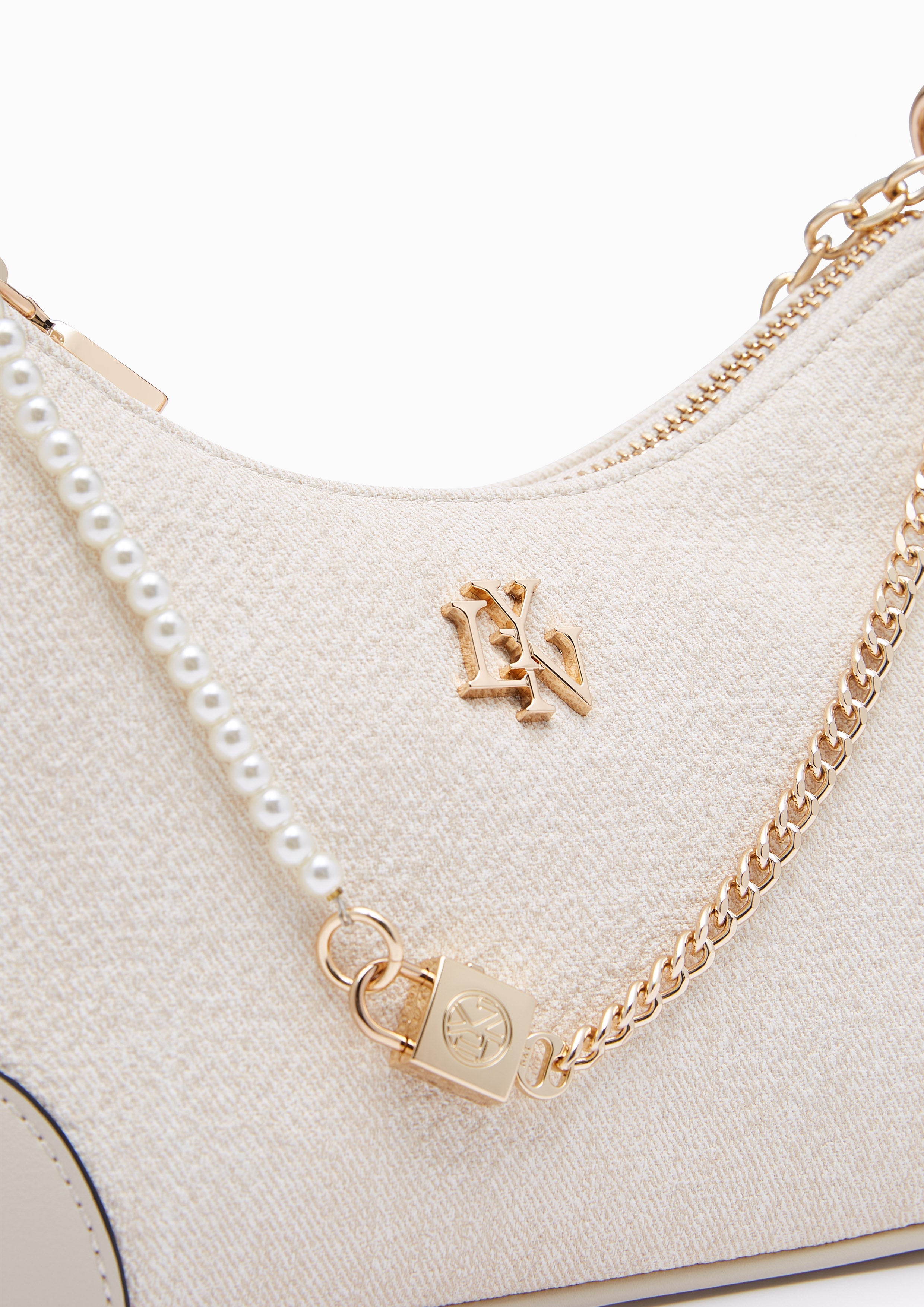 Milly Xs Shoulder Bag - Light Beige