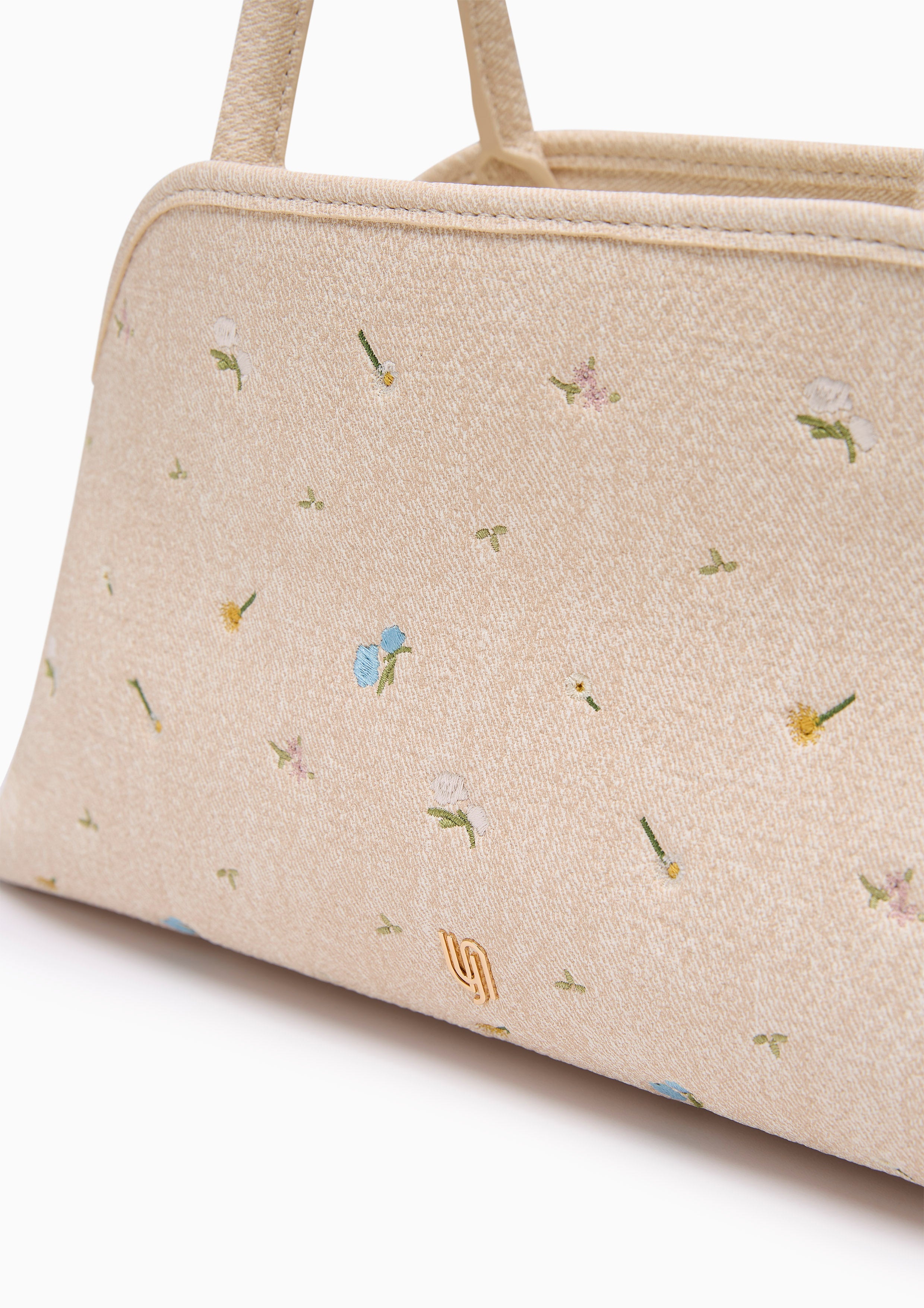 Eloise  M Shoulder Bag - Light Beige