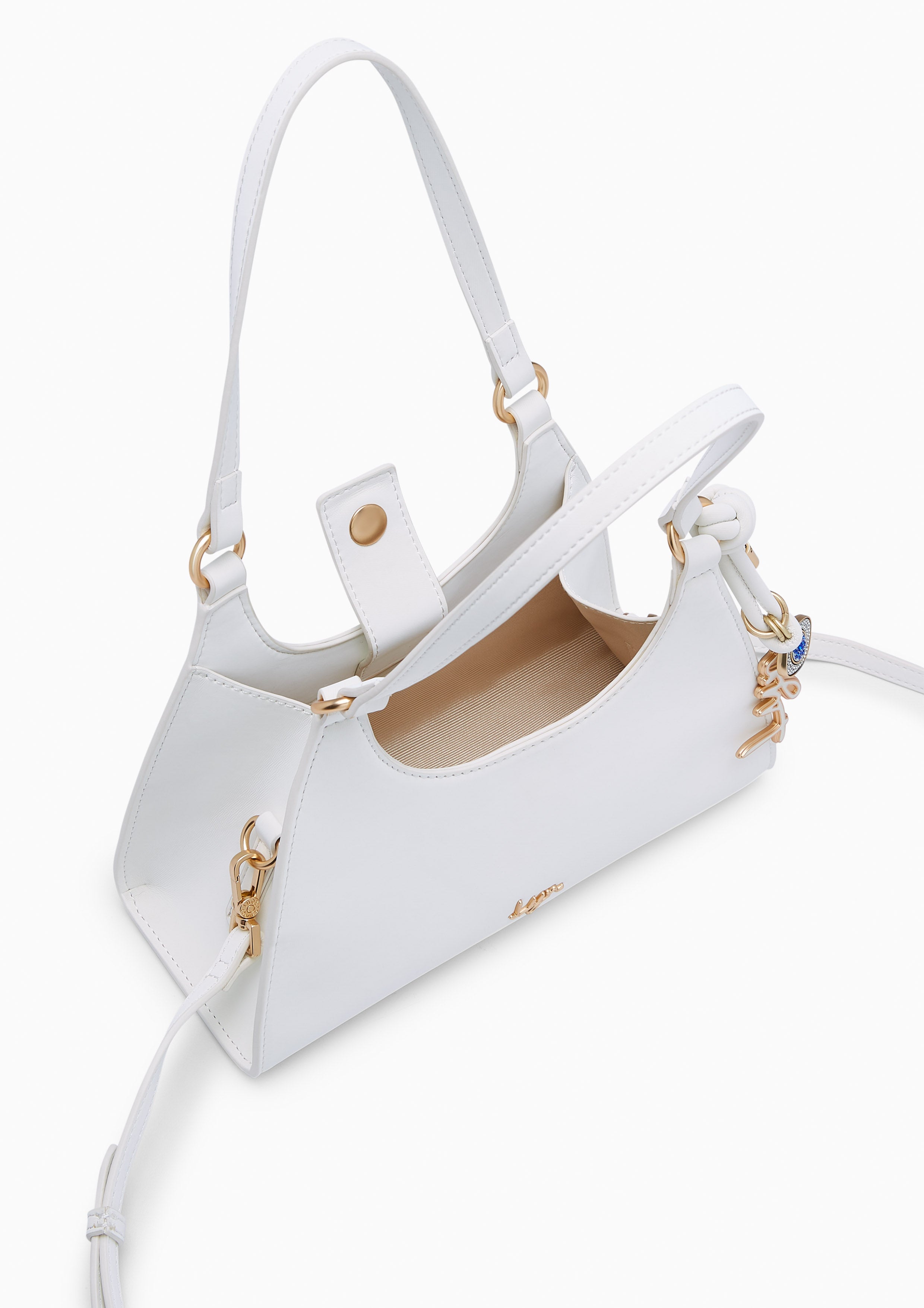 Evilly  S Shoulder Bag - White