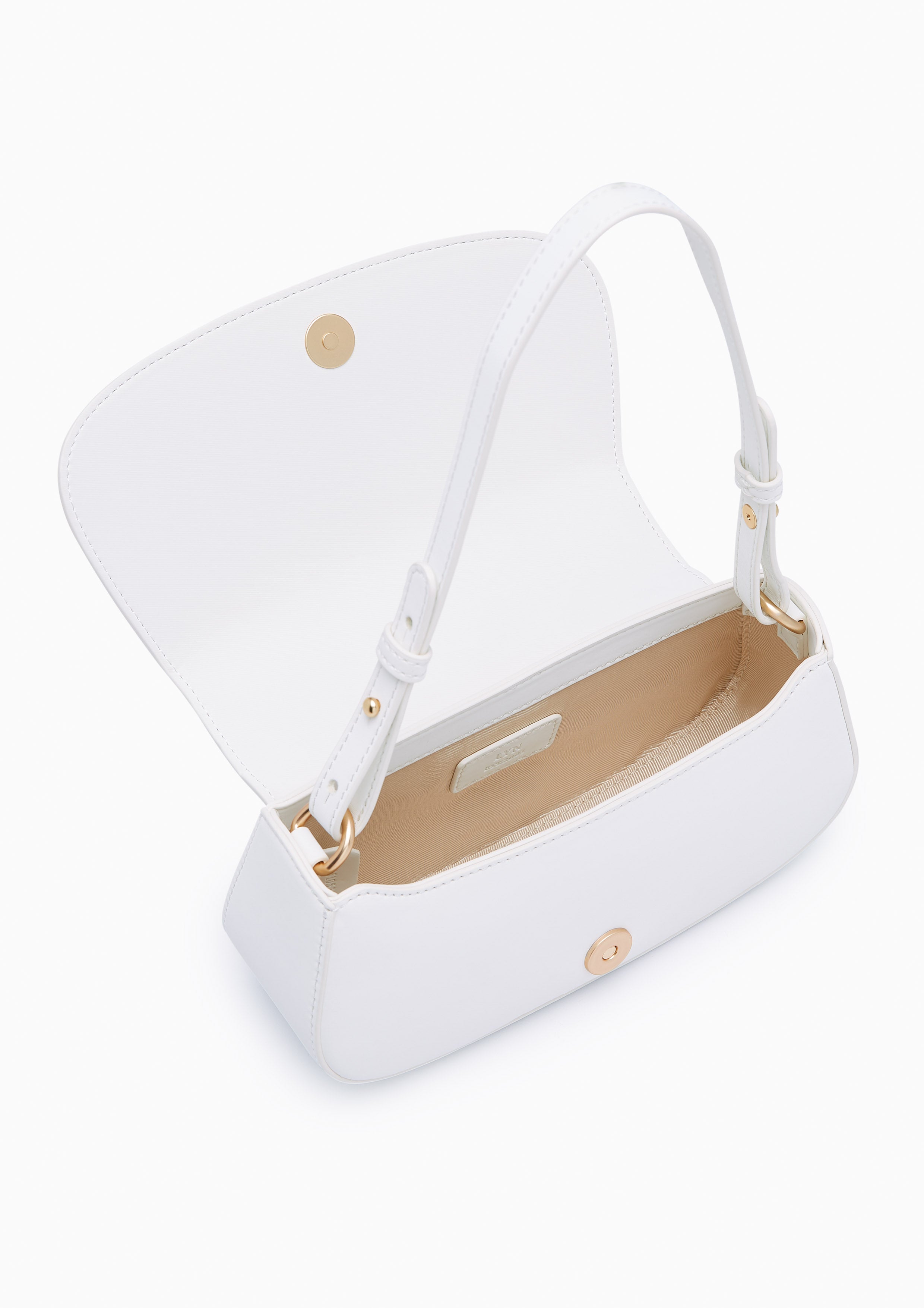 Evilly   Shoulder Bag - White