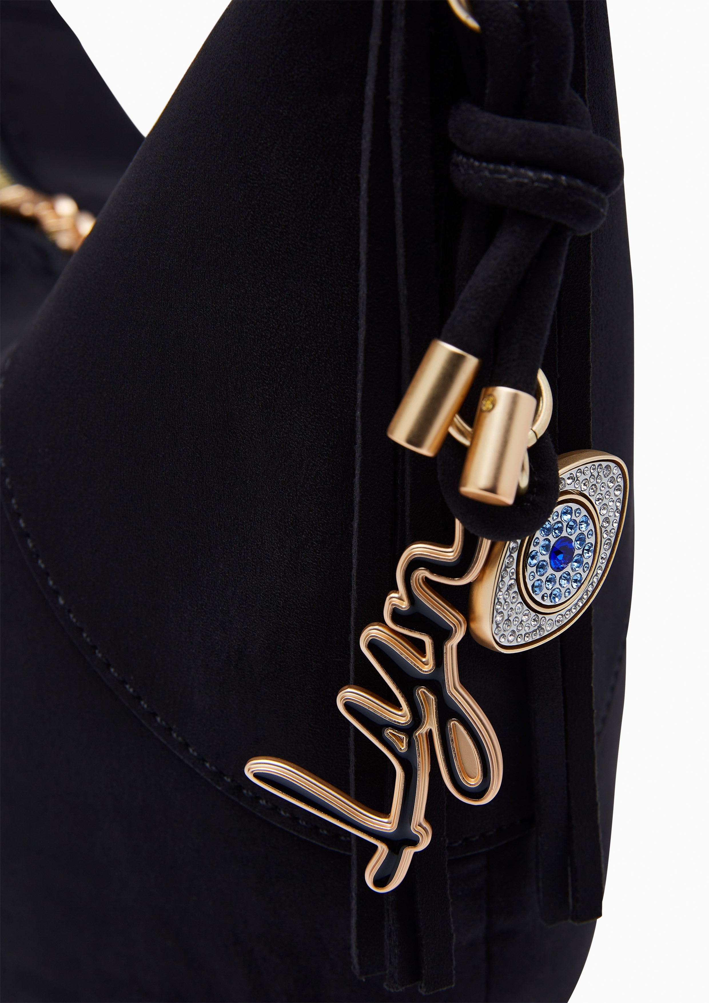 Evilly Hobo  L Shoulder Bag - Black