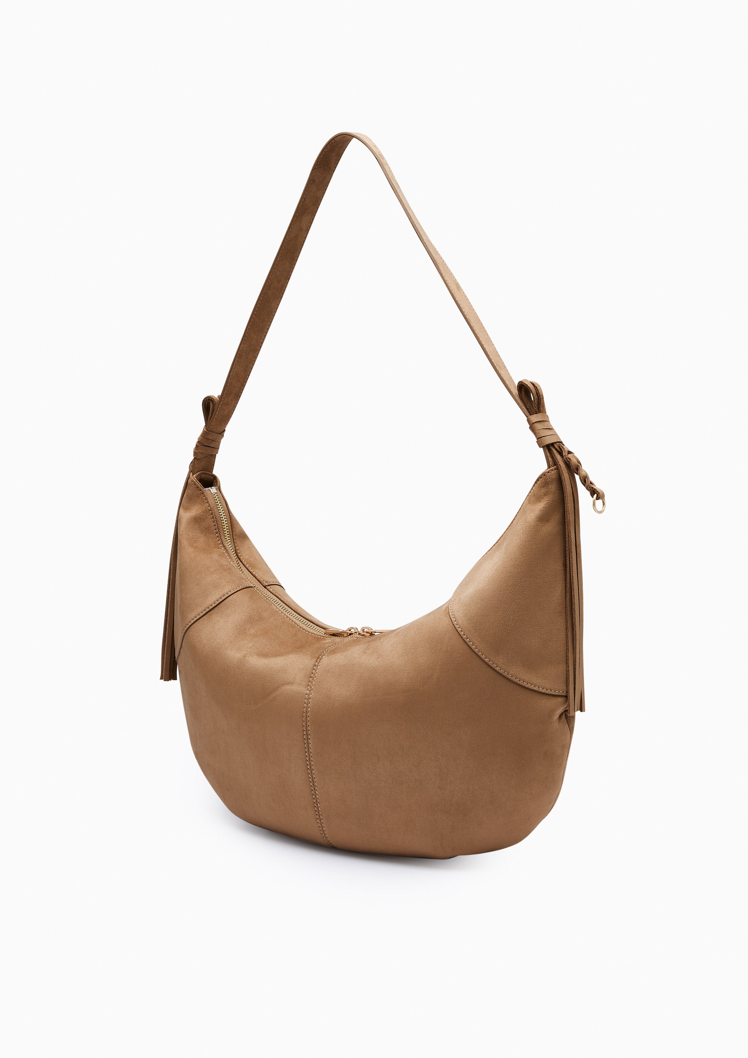 Evilly Hobo  L Shoulder Bag - Taupe