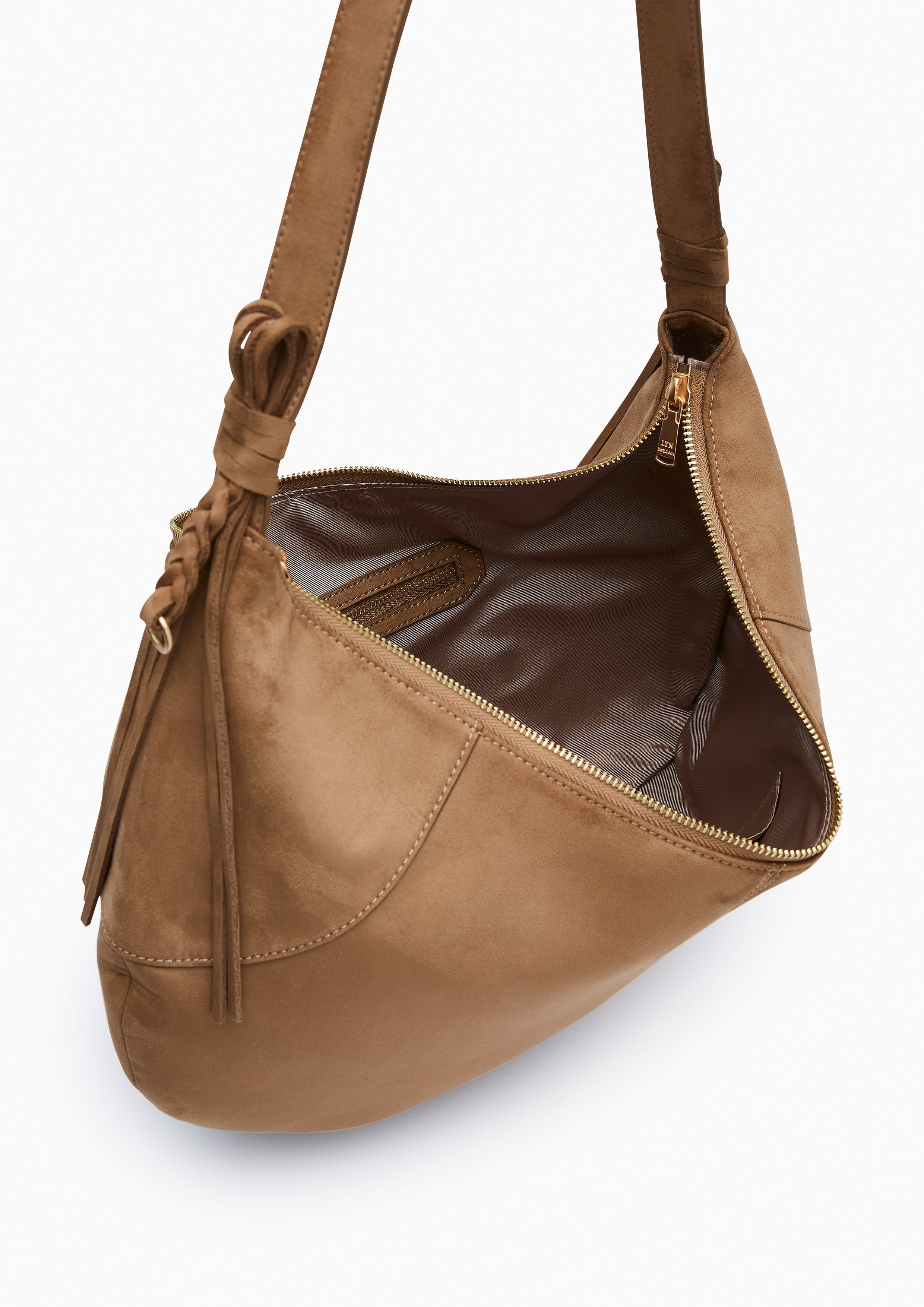 Evilly Hobo  L Shoulder Bag - Taupe