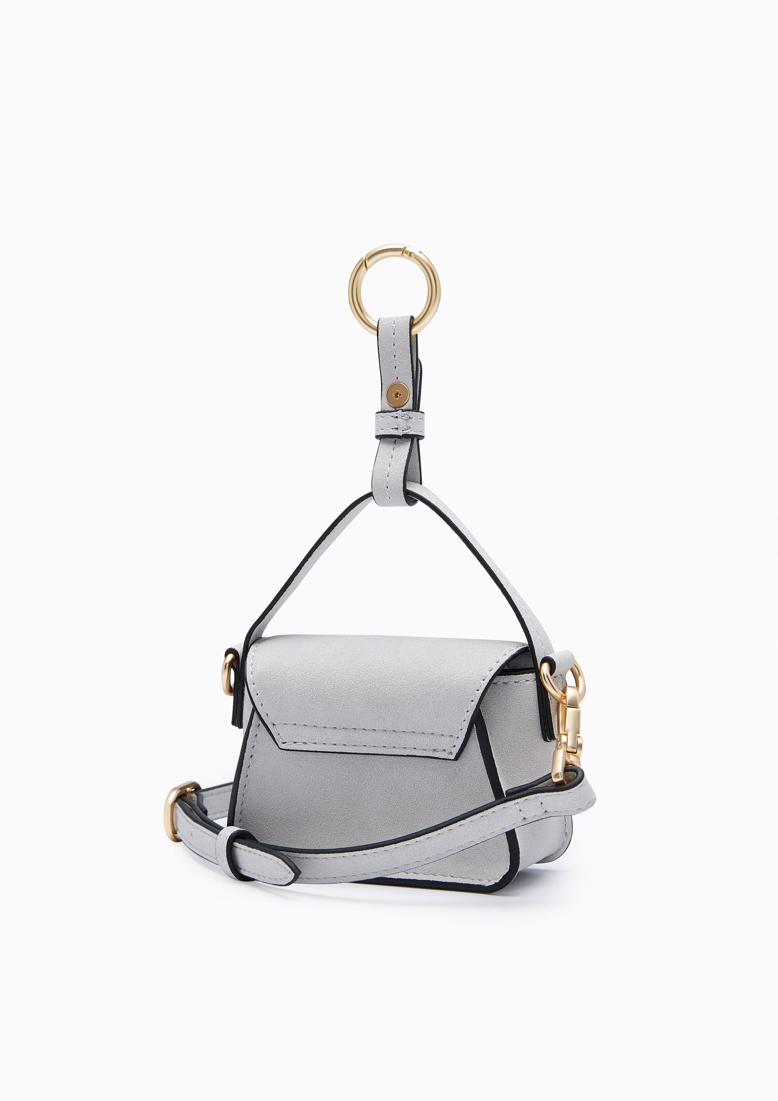 Evilly Mini  Crossbody Bag - Light Grey