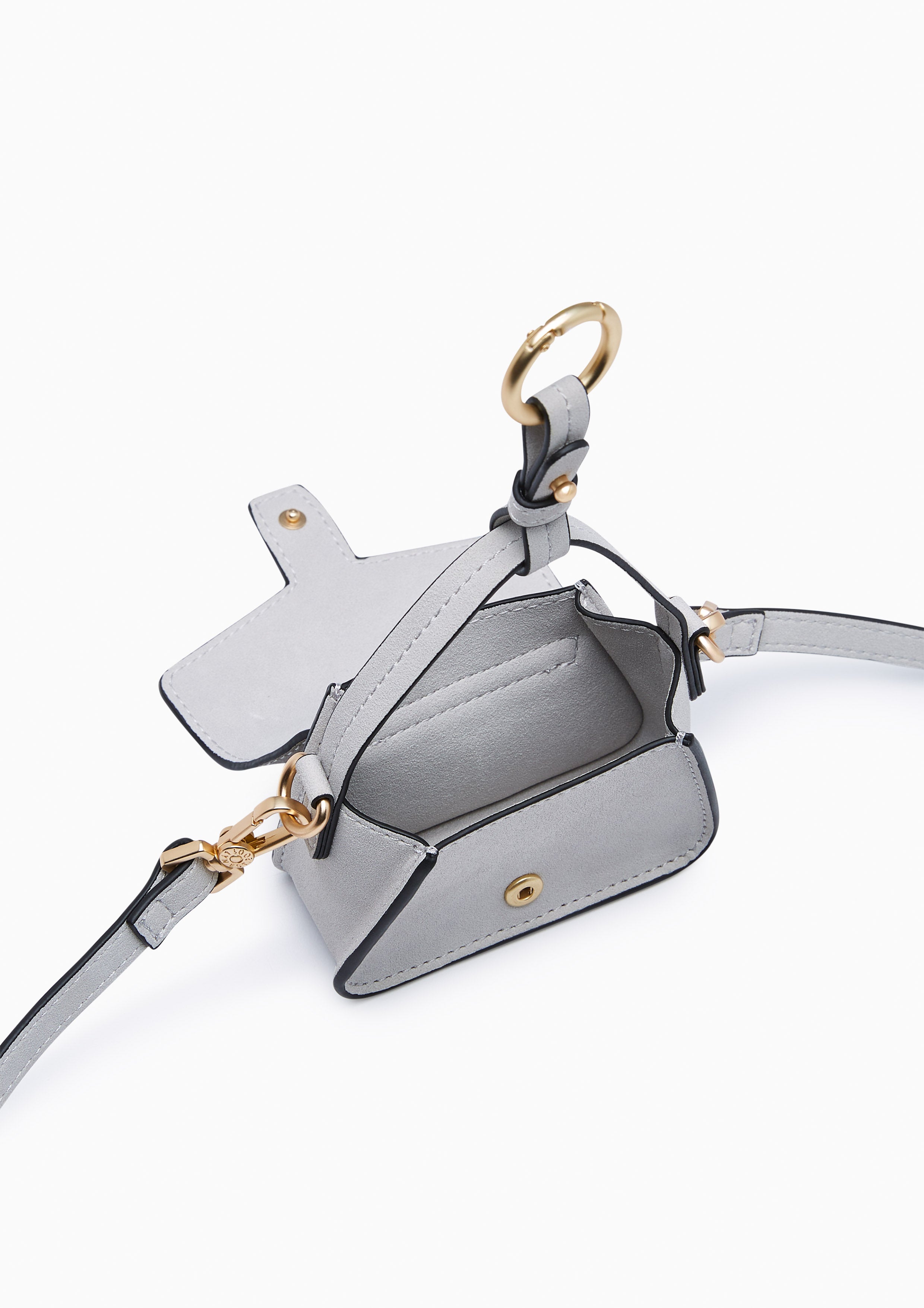 Evilly Mini  Crossbody Bag - Light Grey