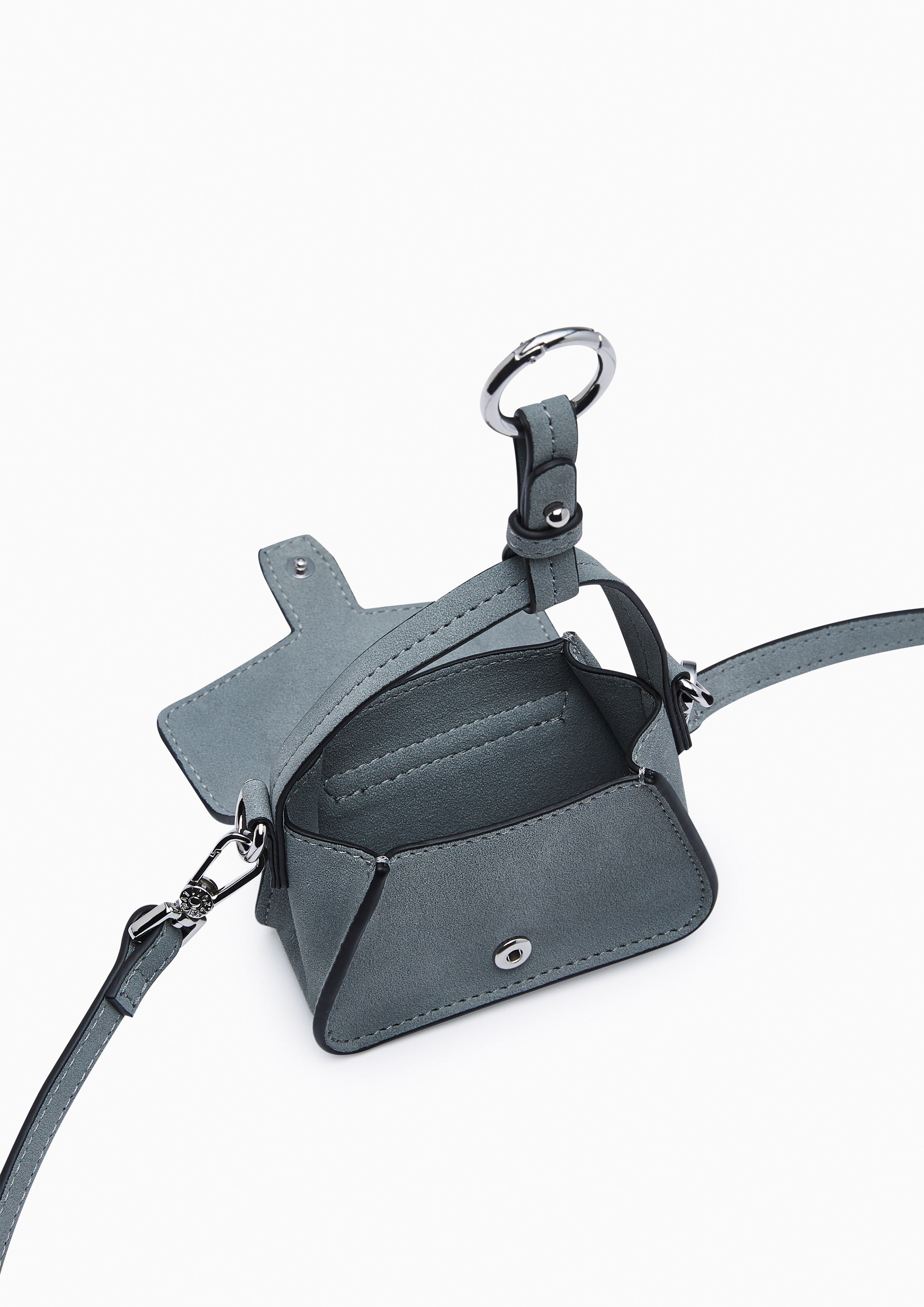 Evilly Mini  Crossbody Bag - Dark Grey