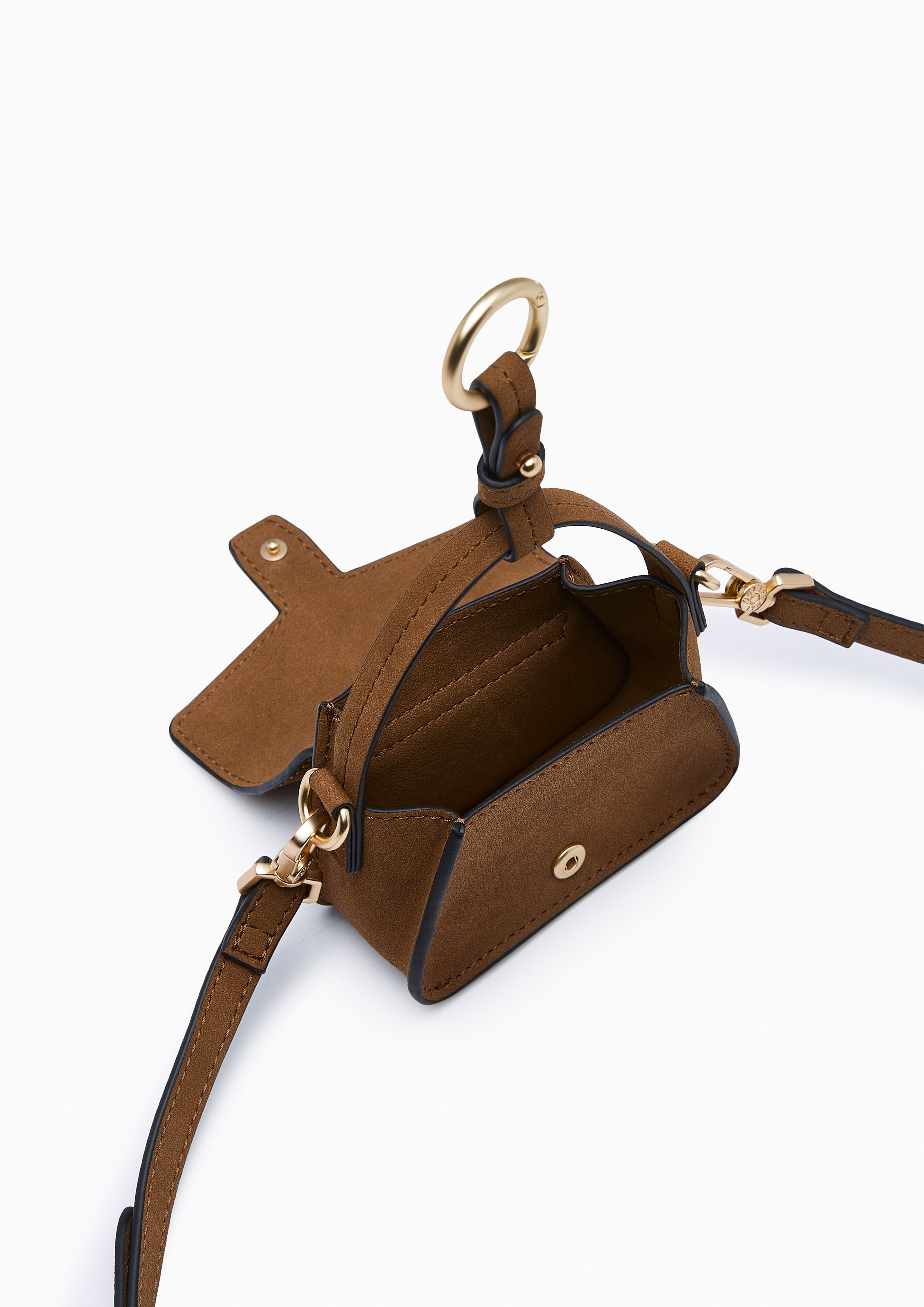 Evilly Mini  Crossbody Bag - Taupe