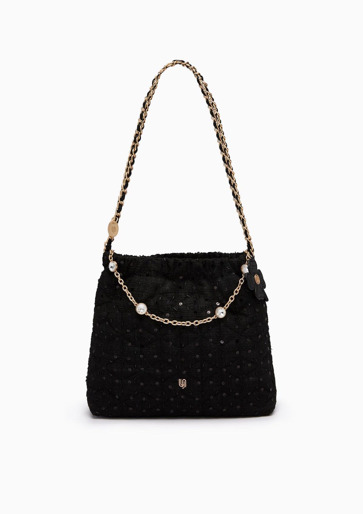 Mallory Infinite  L Shoulder Bag - Black