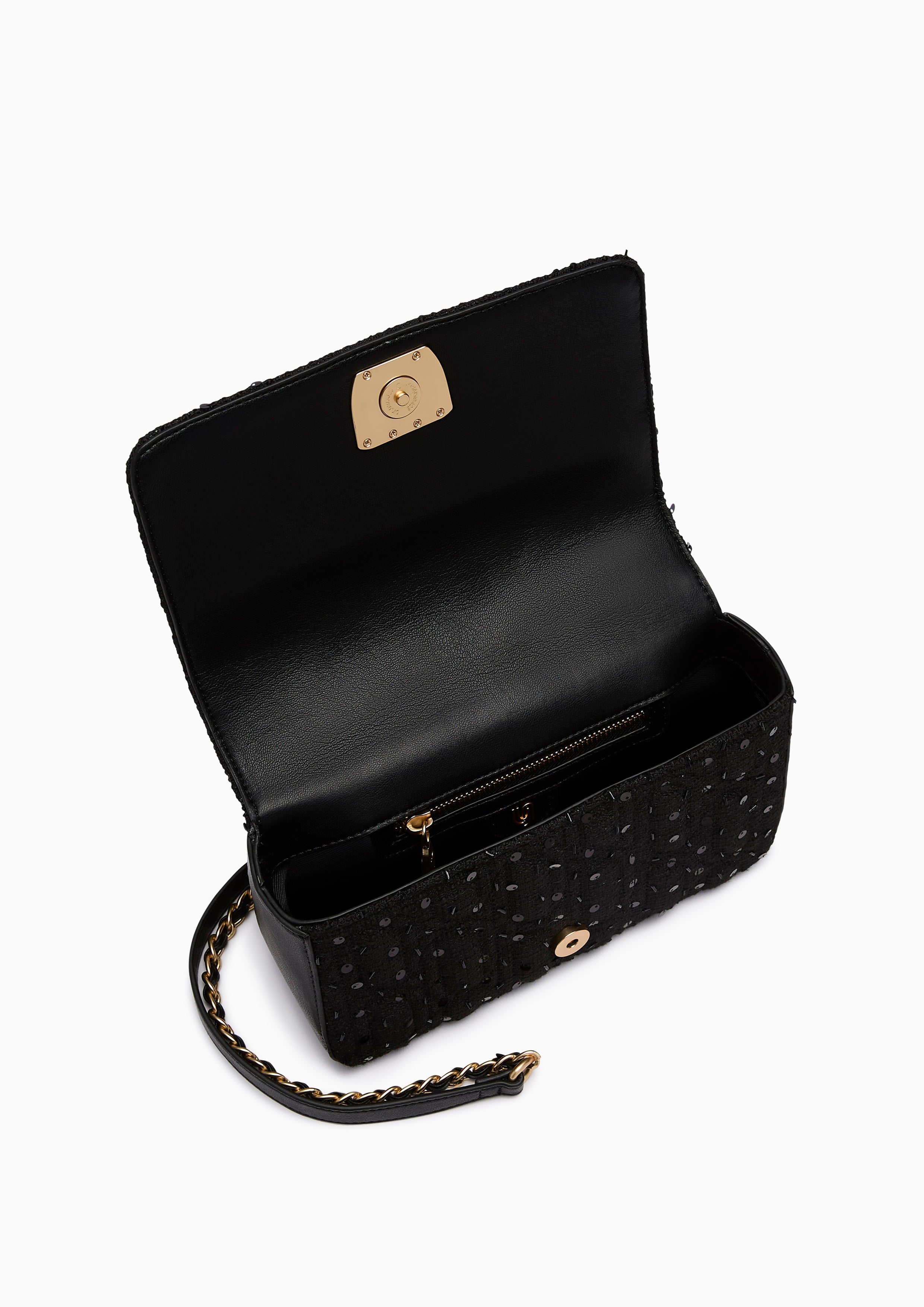 Mallory Infinite  Crossbody Bag - Black