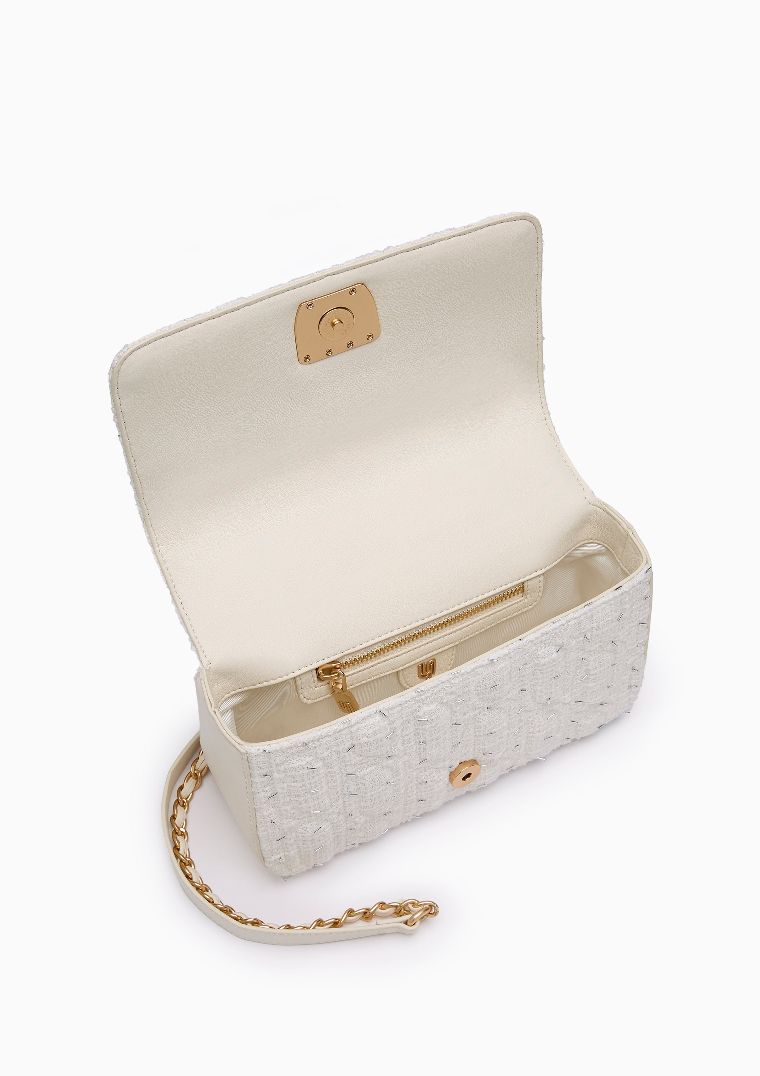 Mallory Infinite  Crossbody Bag - White