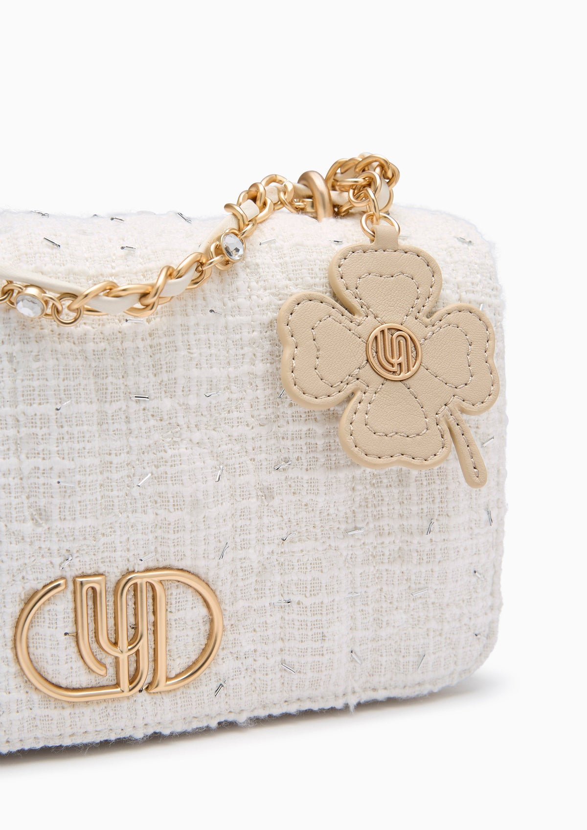 Mallory Infinite  Crossbody Bag - White