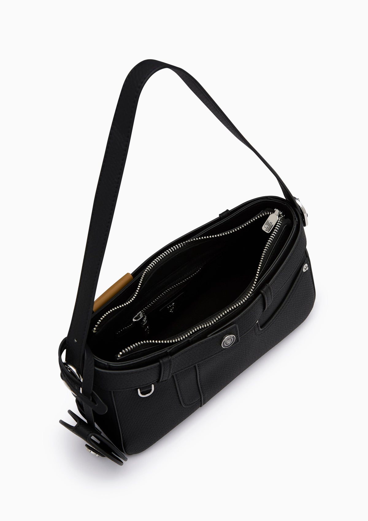 Texas Infinite M Shoulder Bag - Black