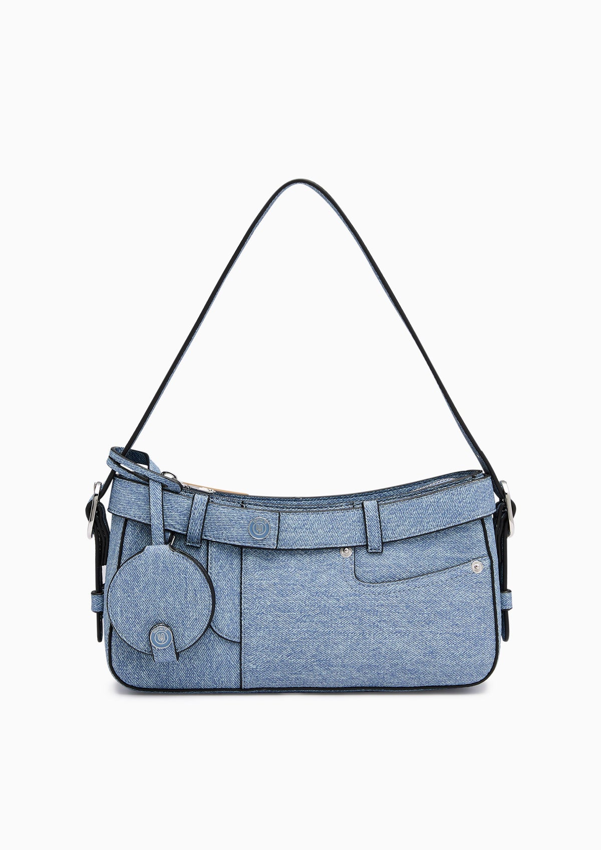Texas Infinite M Shoulder Bag - Blue Variation 2