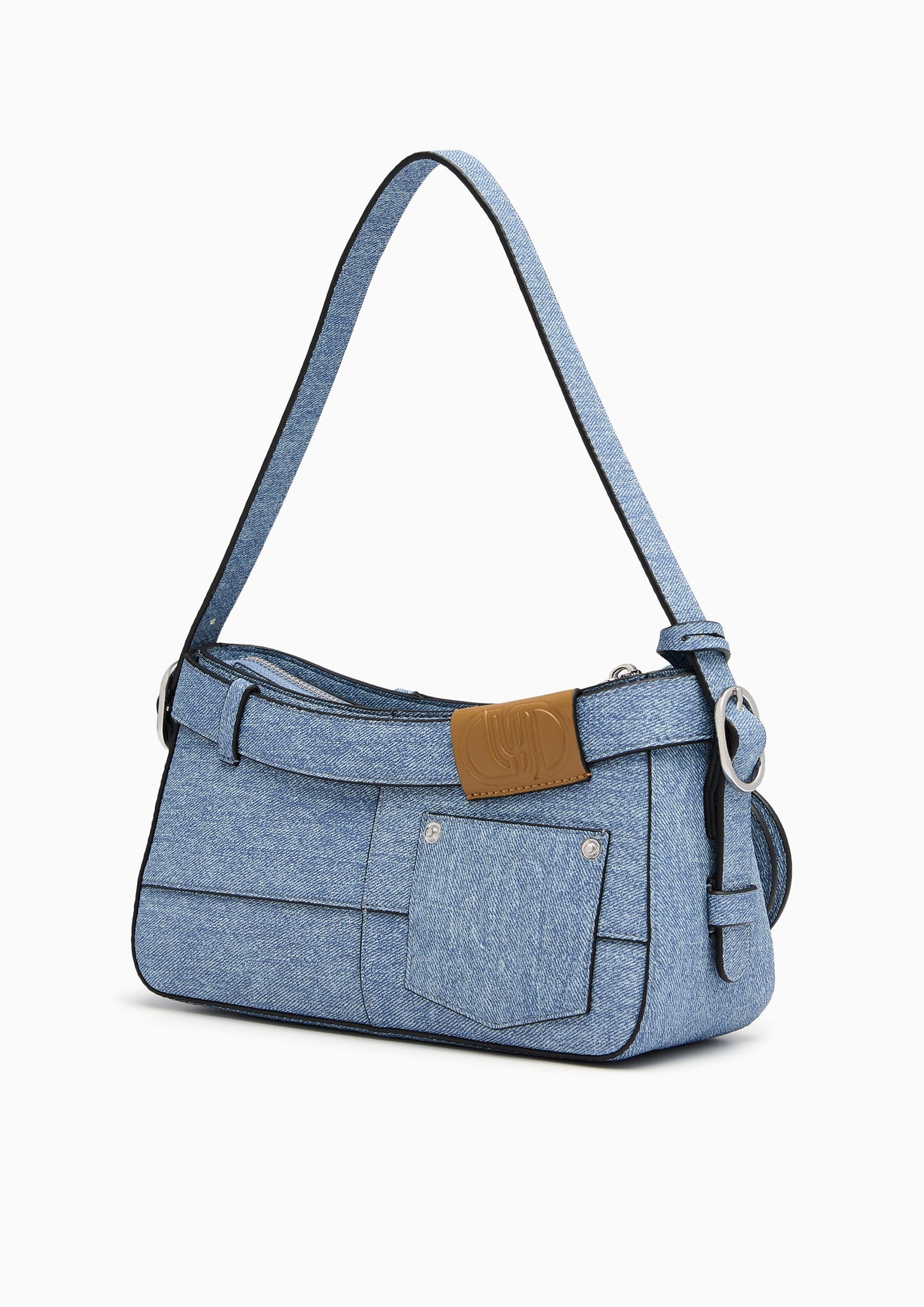 Texas Infinite M Shoulder Bag - Blue Variation 2