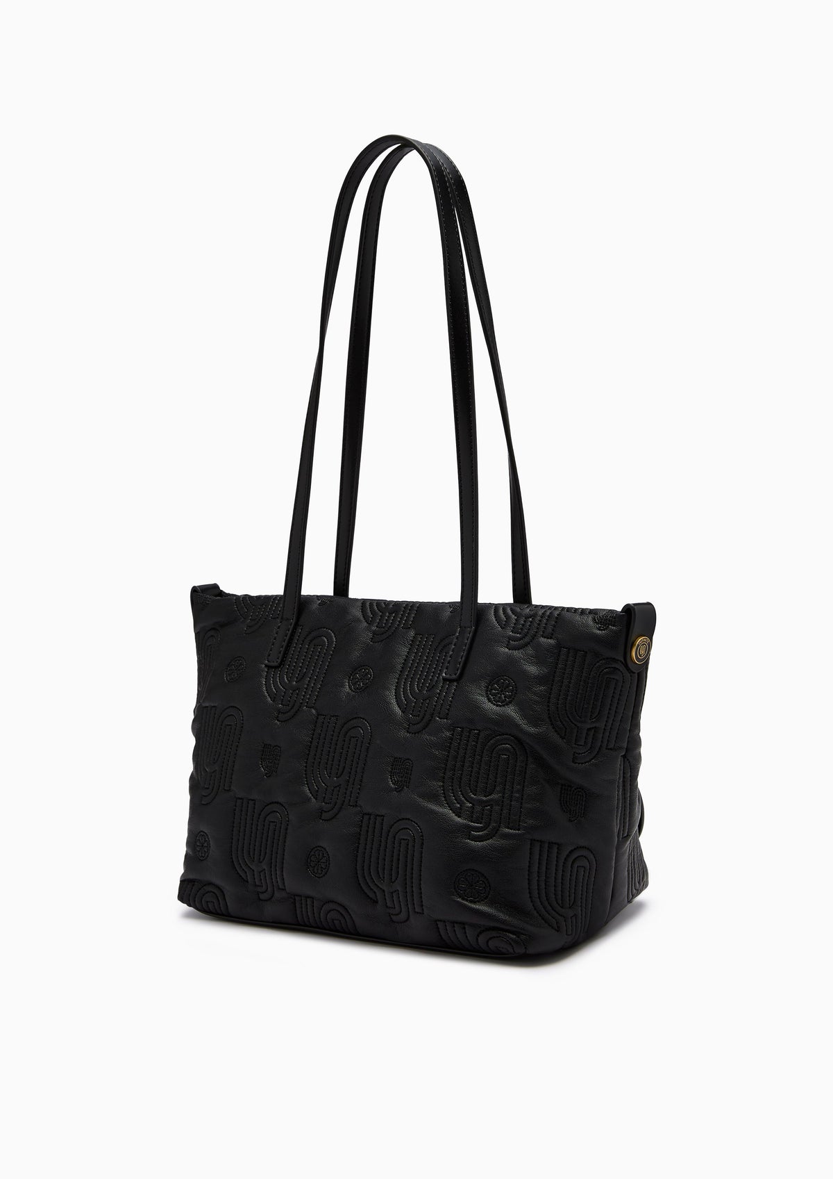Bonnie Infinite Puffy S Tote Bag - Black