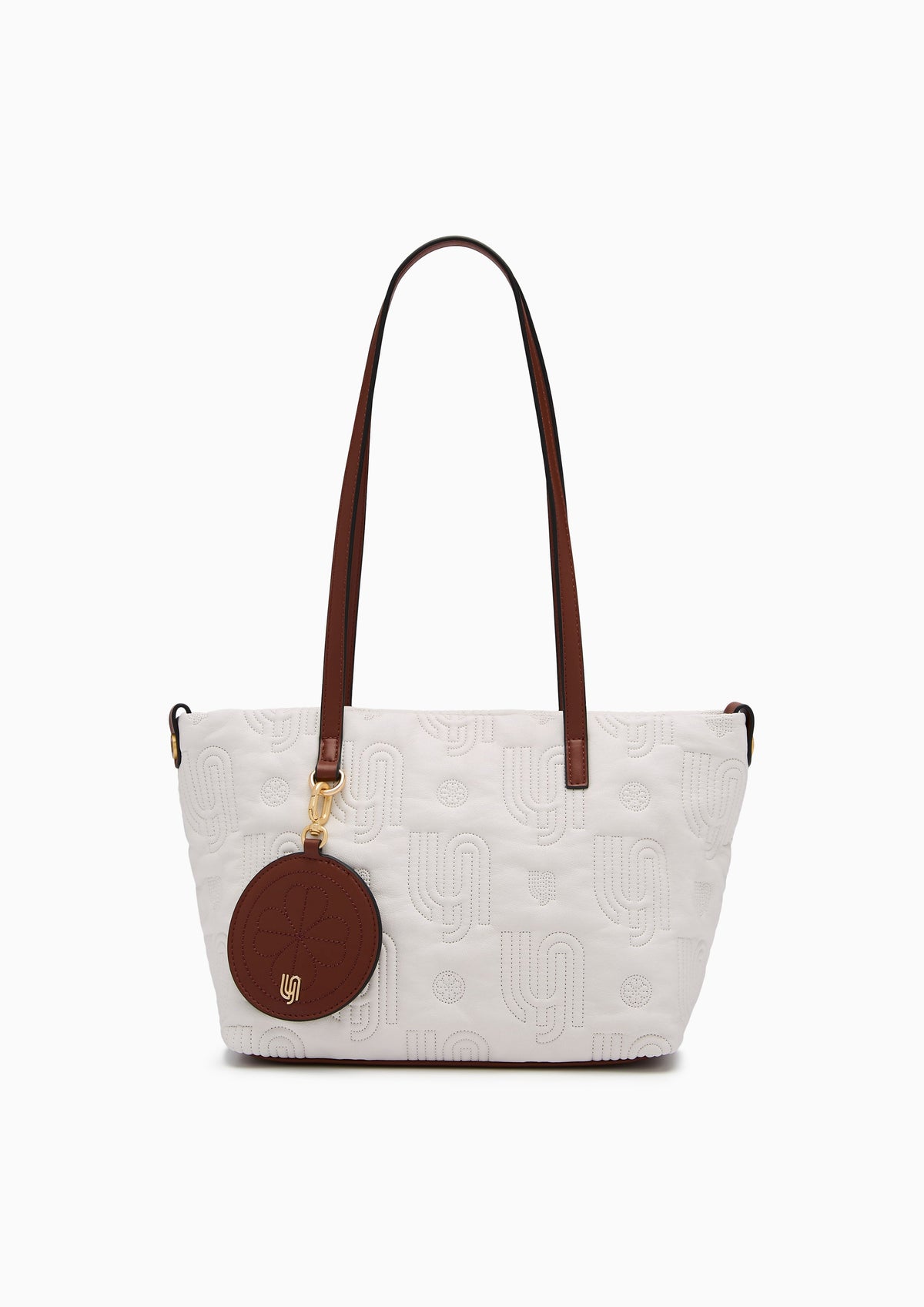 Bonnie Infinite Puffy S Tote Bag - Off-White