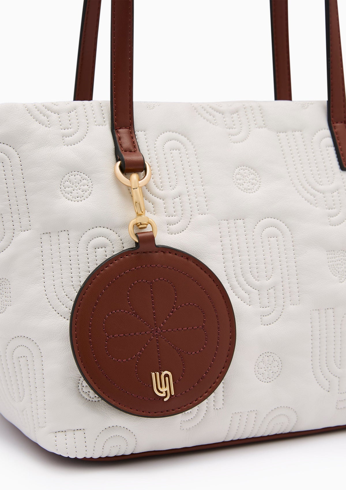Bonnie Infinite Puffy S Tote Bag - Off-White