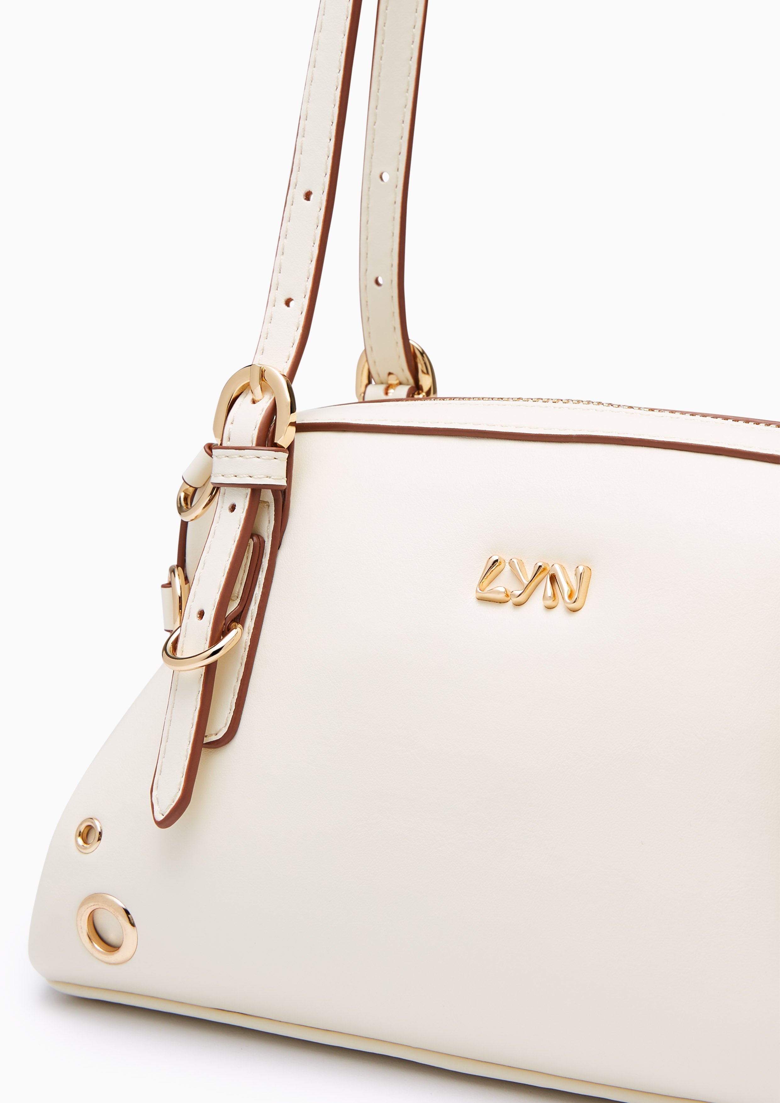 Bibbo  S Shoulder Bag - Ivory
