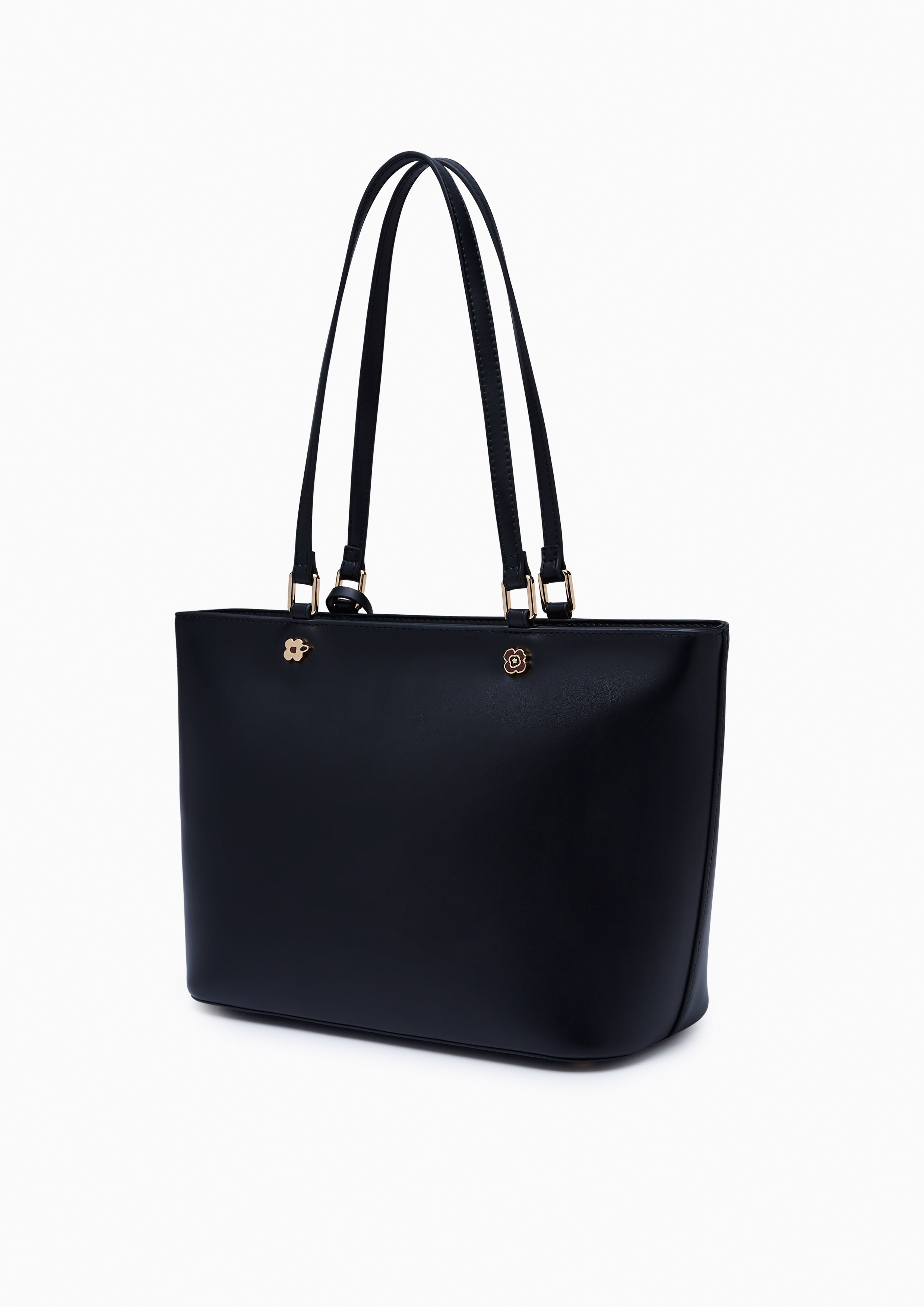 Poppy Carina L Tote Bag - Black