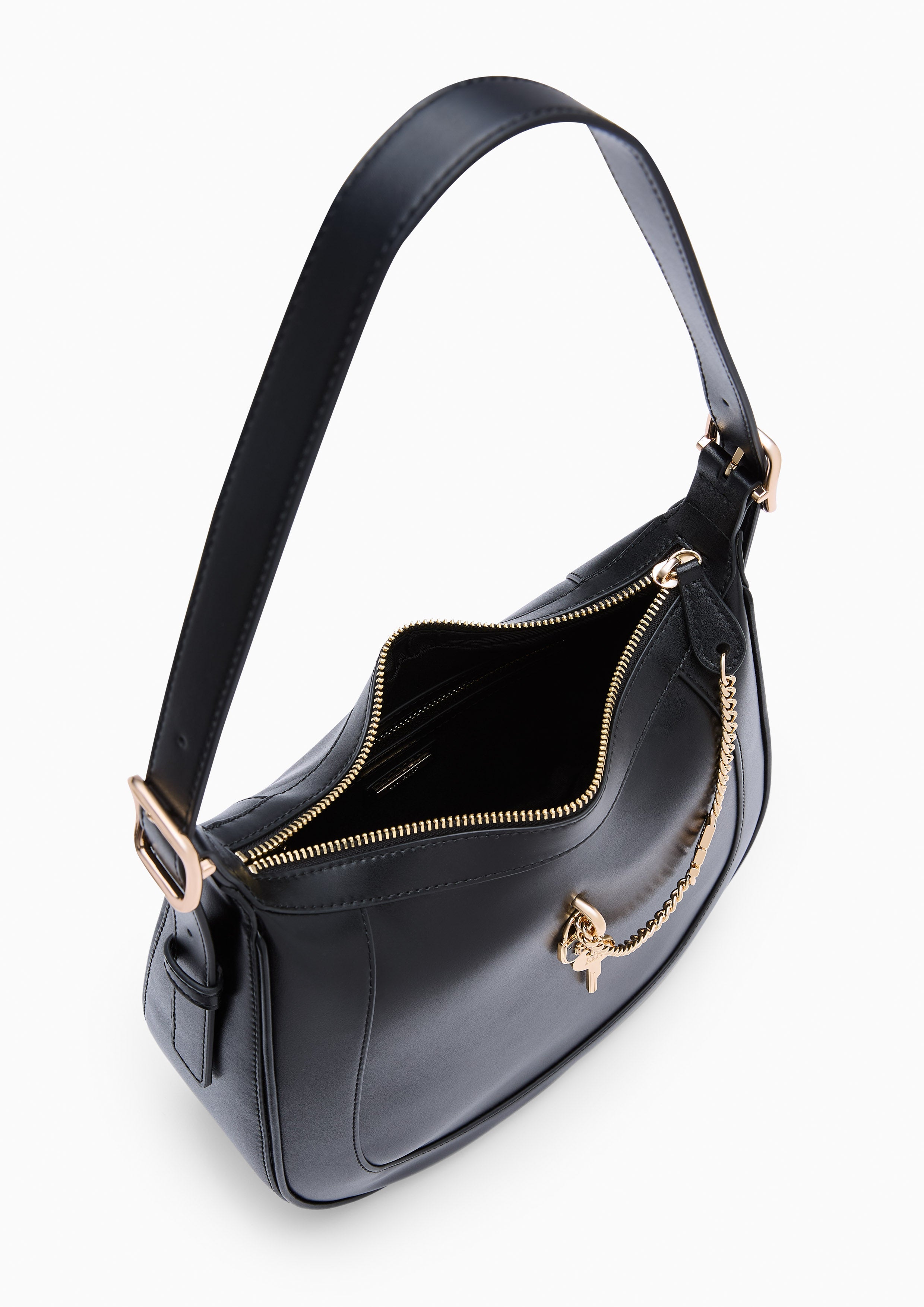 Miley  M Shoulder Bag - Black