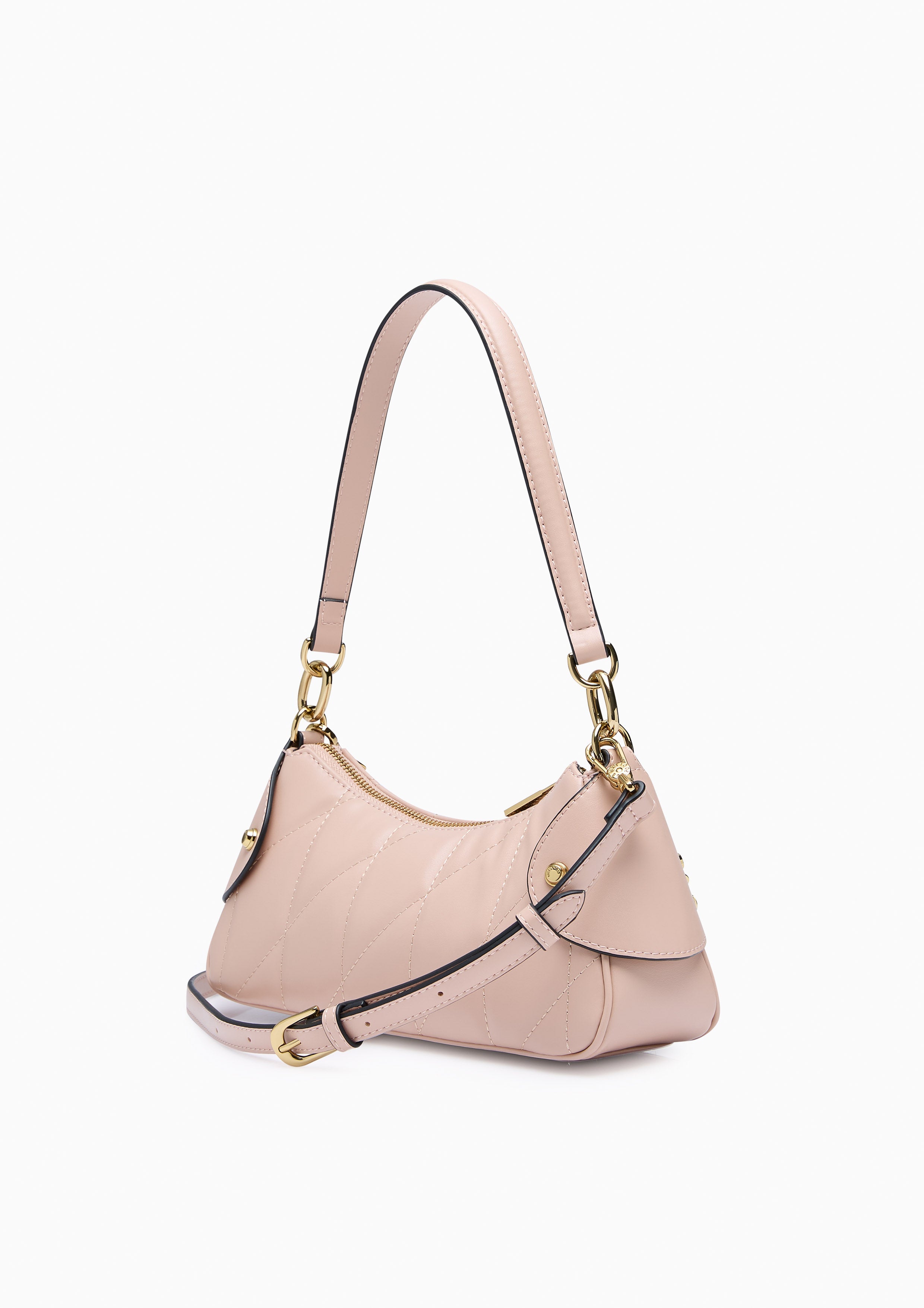 Sonar  S Shoulder Bag - Nude