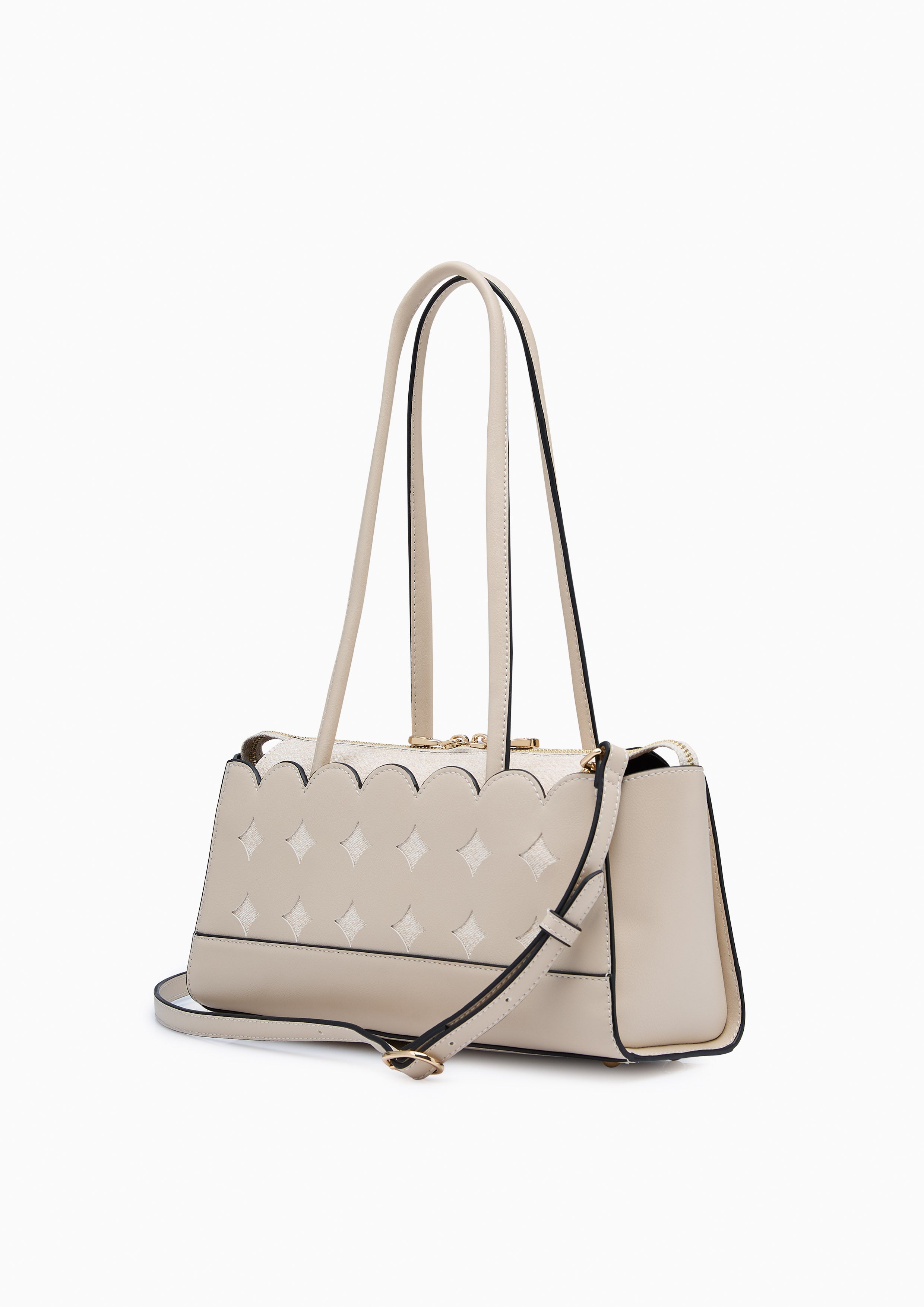 Abeny Infinite  M Shoulder Bag - Light Beige