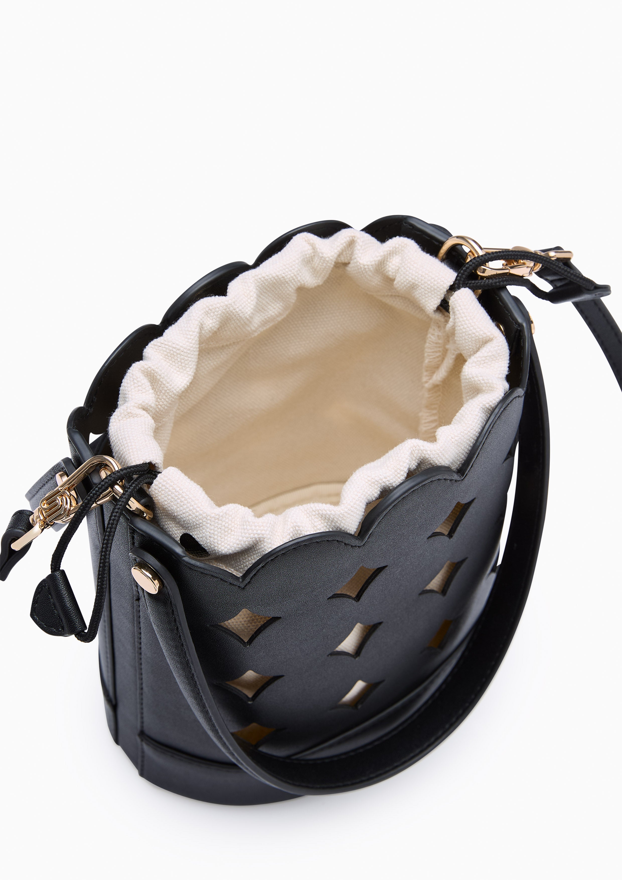 Abeny Infinite Bucket Bag - Black