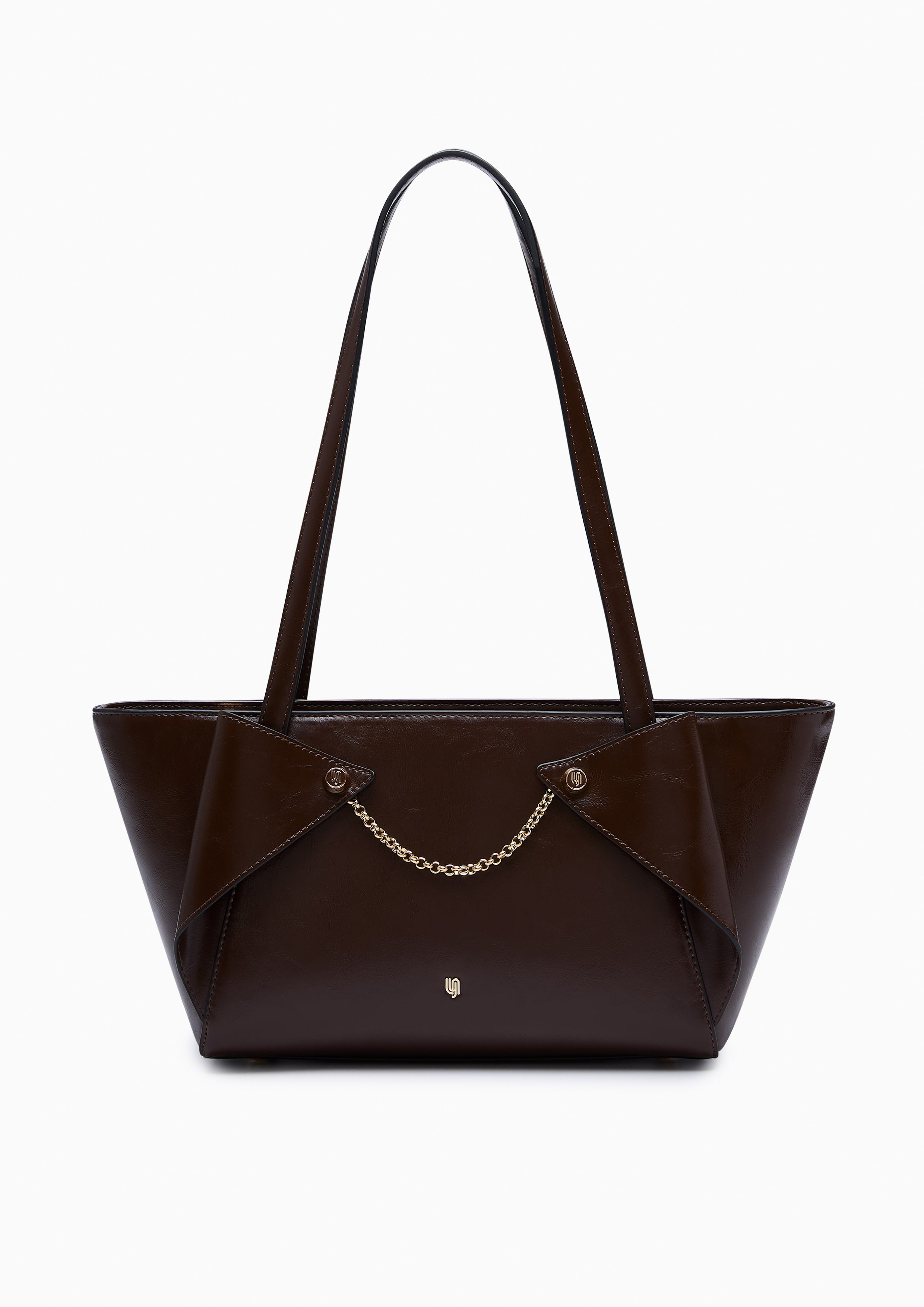 Cortes Infinite  M Tote Bag - Dark Brown