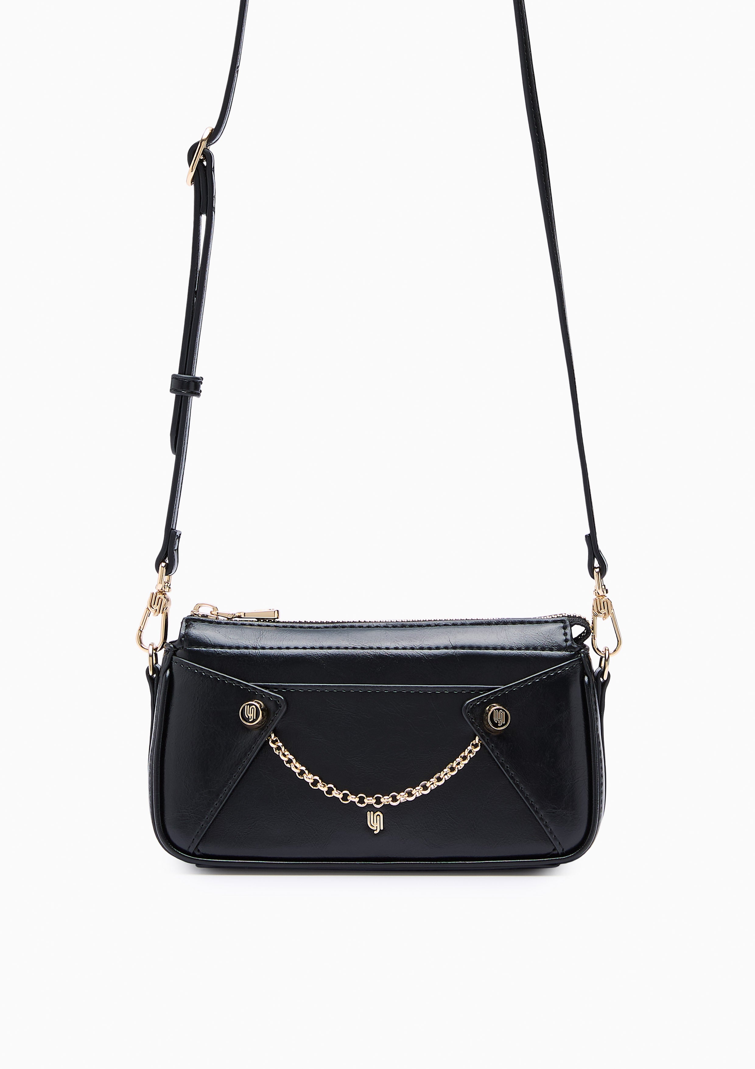 Cortes Infinite Mini  Crossbody Bag - Black