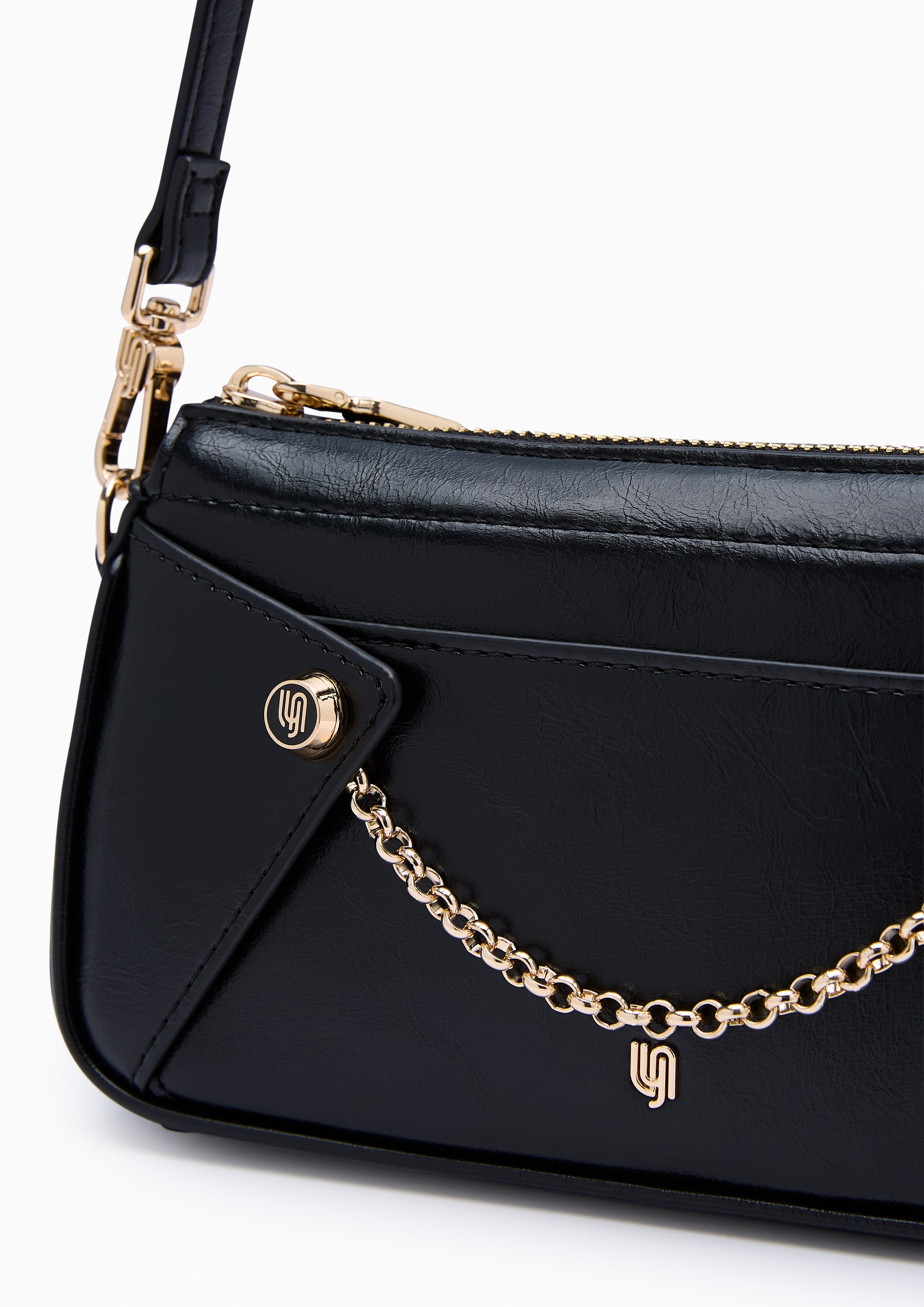 Cortes Infinite Mini  Crossbody Bag - Black