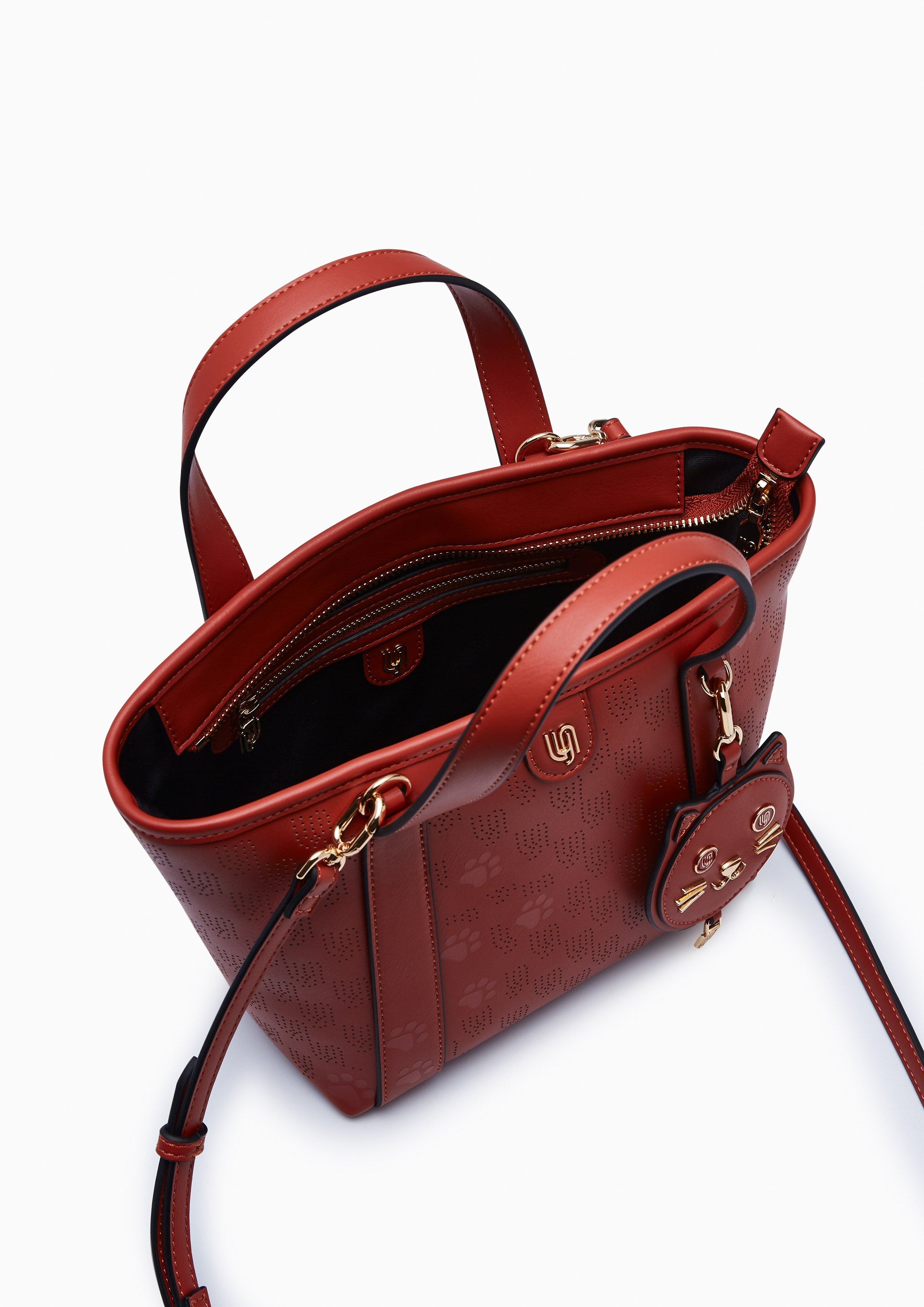 Katsey Infinite Top Handle M Handbag - Brick